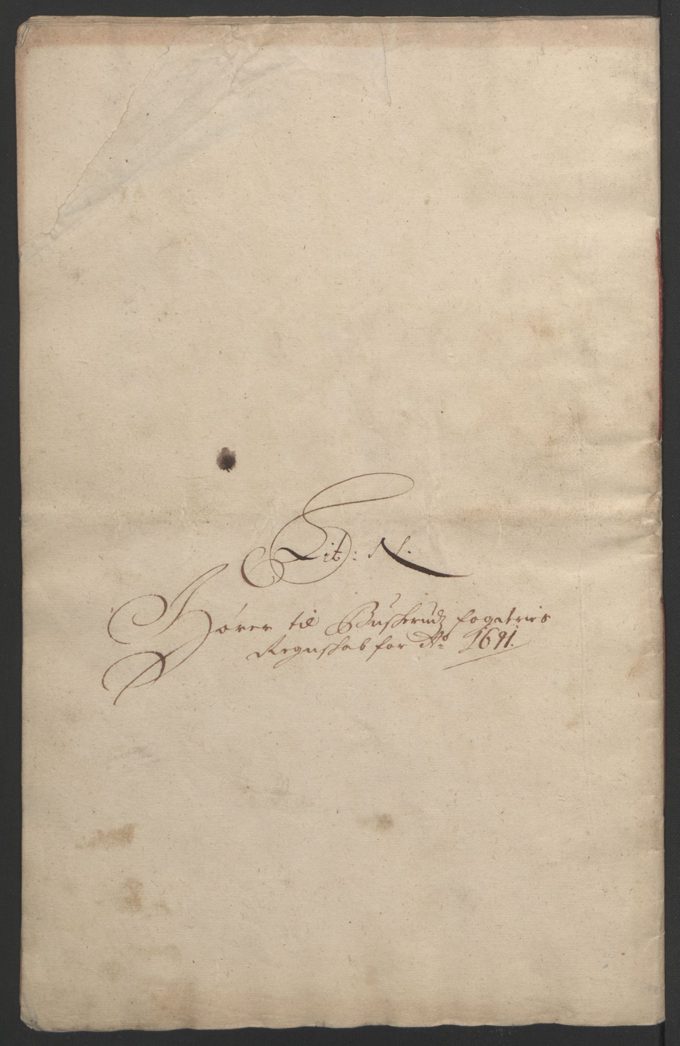 Rentekammeret inntil 1814, Reviderte regnskaper, Fogderegnskap, AV/RA-EA-4092/R25/L1681: Fogderegnskap Buskerud, 1691-1692, p. 301