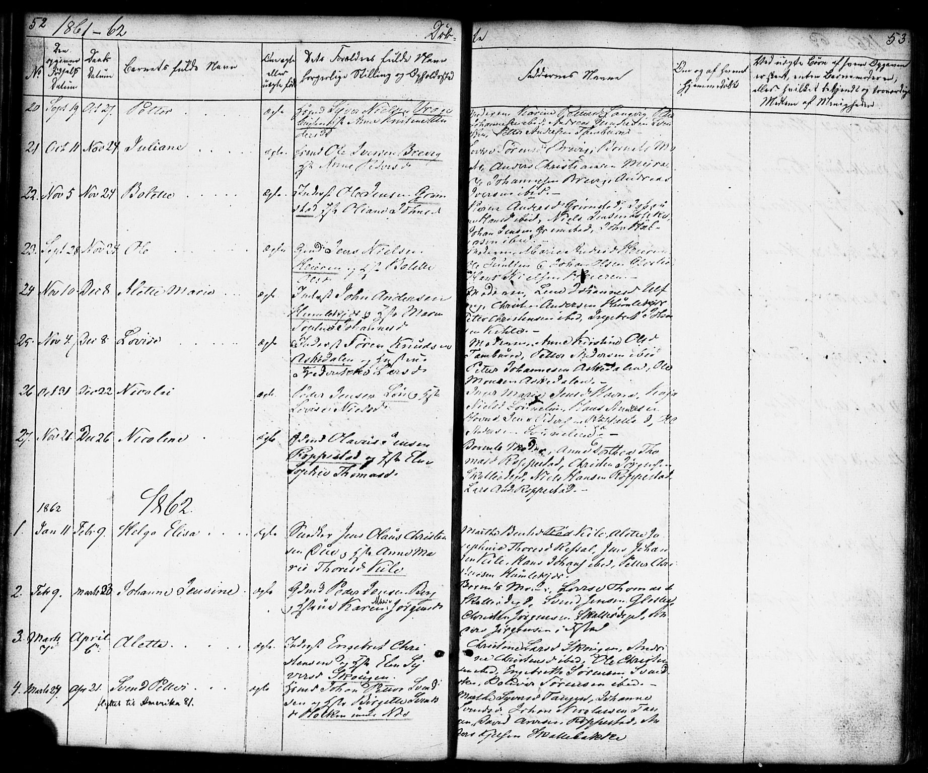 Borge prestekontor Kirkebøker, AV/SAO-A-10903/F/Fb/L0002: Parish register (official) no. II 2, 1853-1877, p. 52-53