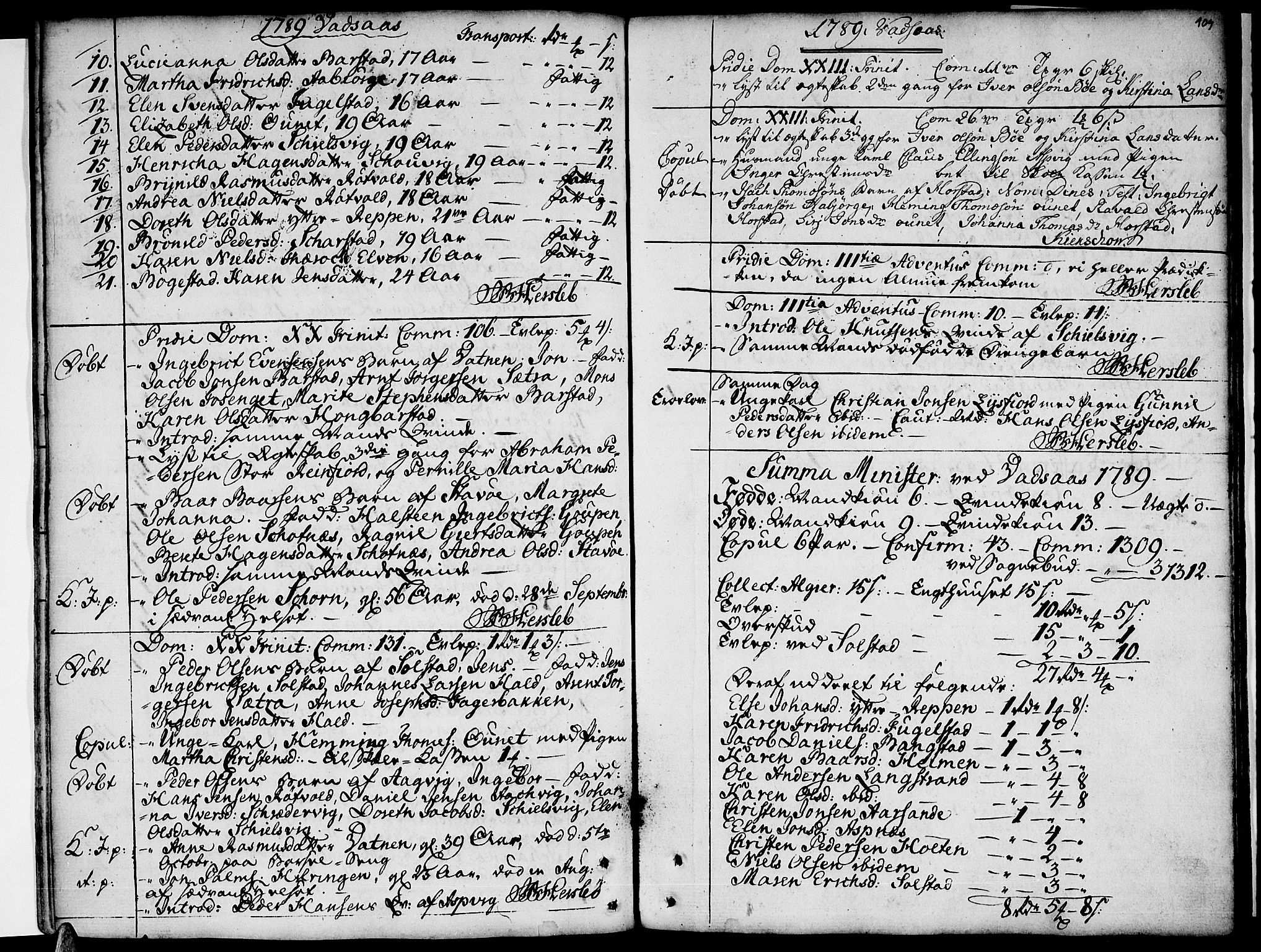 Ministerialprotokoller, klokkerbøker og fødselsregistre - Nordland, SAT/A-1459/810/L0137: Parish register (official) no. 810A01, 1752-1817, p. 109