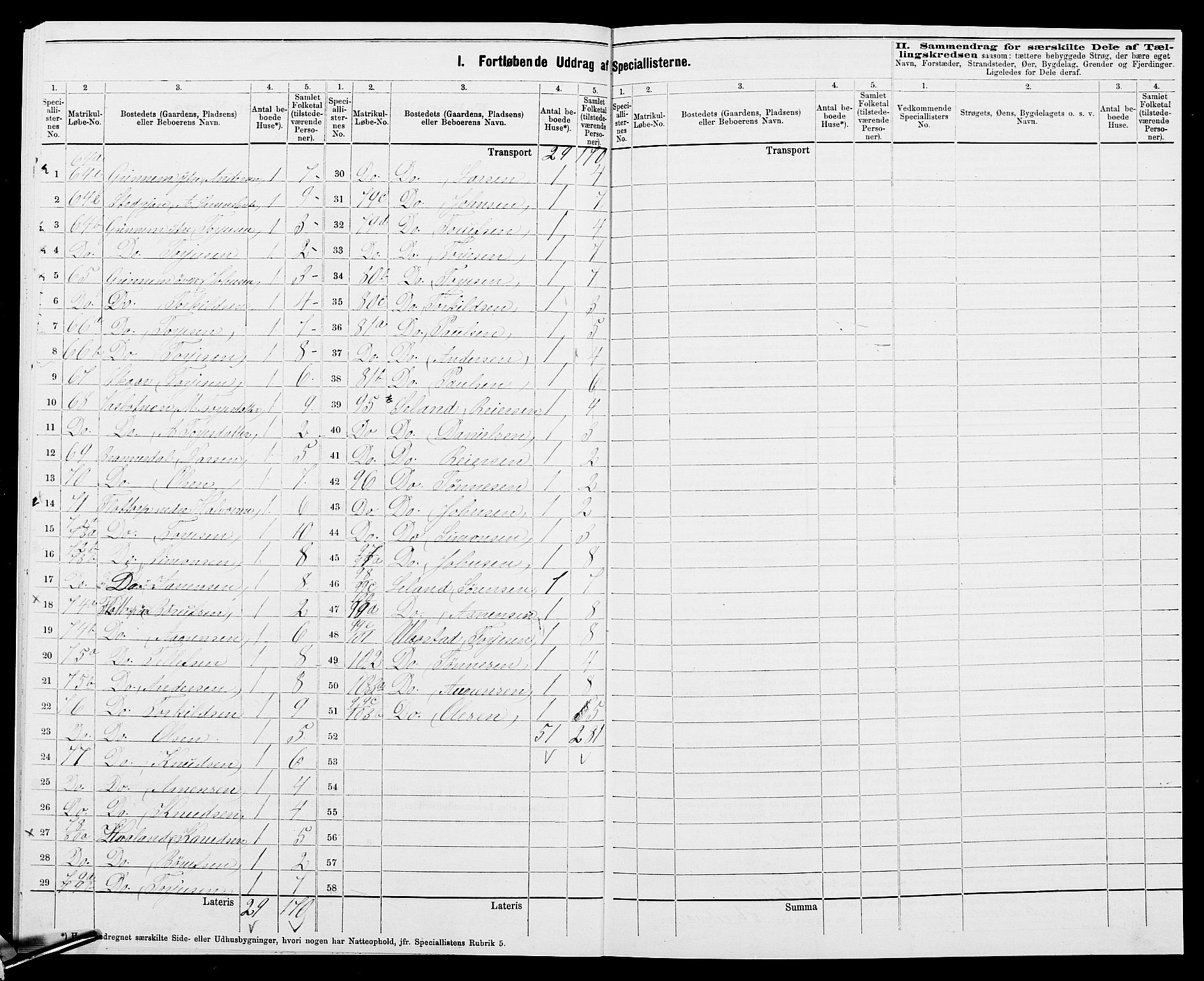 SAK, 1875 census for 1024P Bjelland, 1875, p. 29