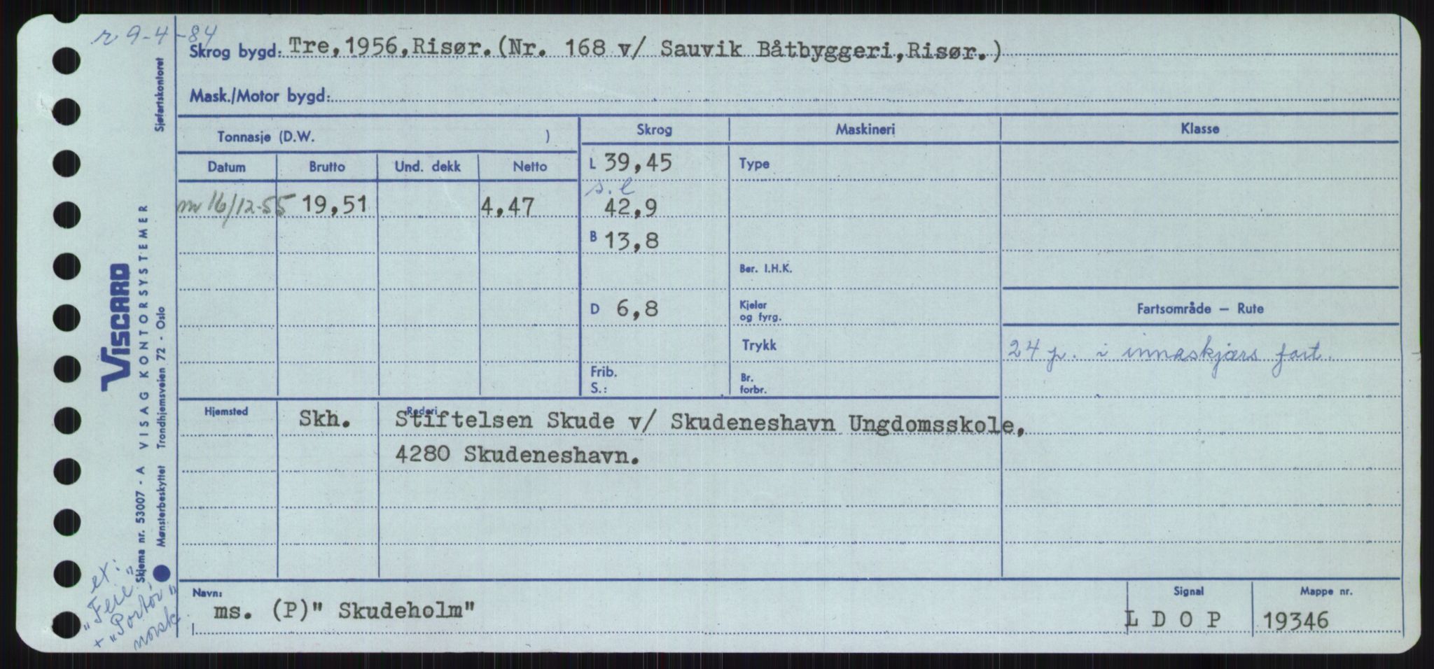 Sjøfartsdirektoratet med forløpere, Skipsmålingen, AV/RA-S-1627/H/Ha/L0005/0002: Fartøy, S-Sven / Fartøy, Skjo-Sven, p. 57