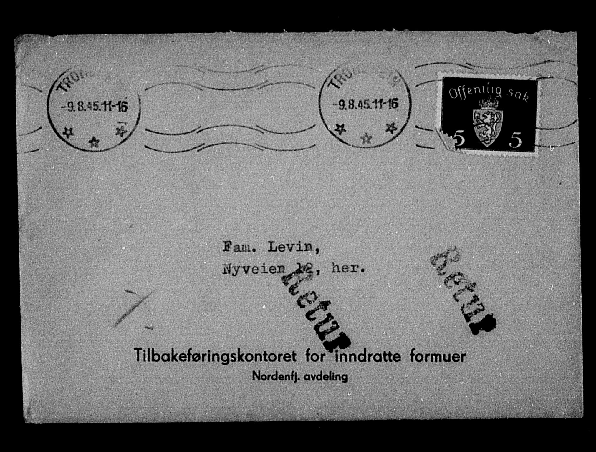 Justisdepartementet, Tilbakeføringskontoret for inndratte formuer, RA/S-1564/H/Hc/Hcb/L0914: --, 1945-1947, p. 295