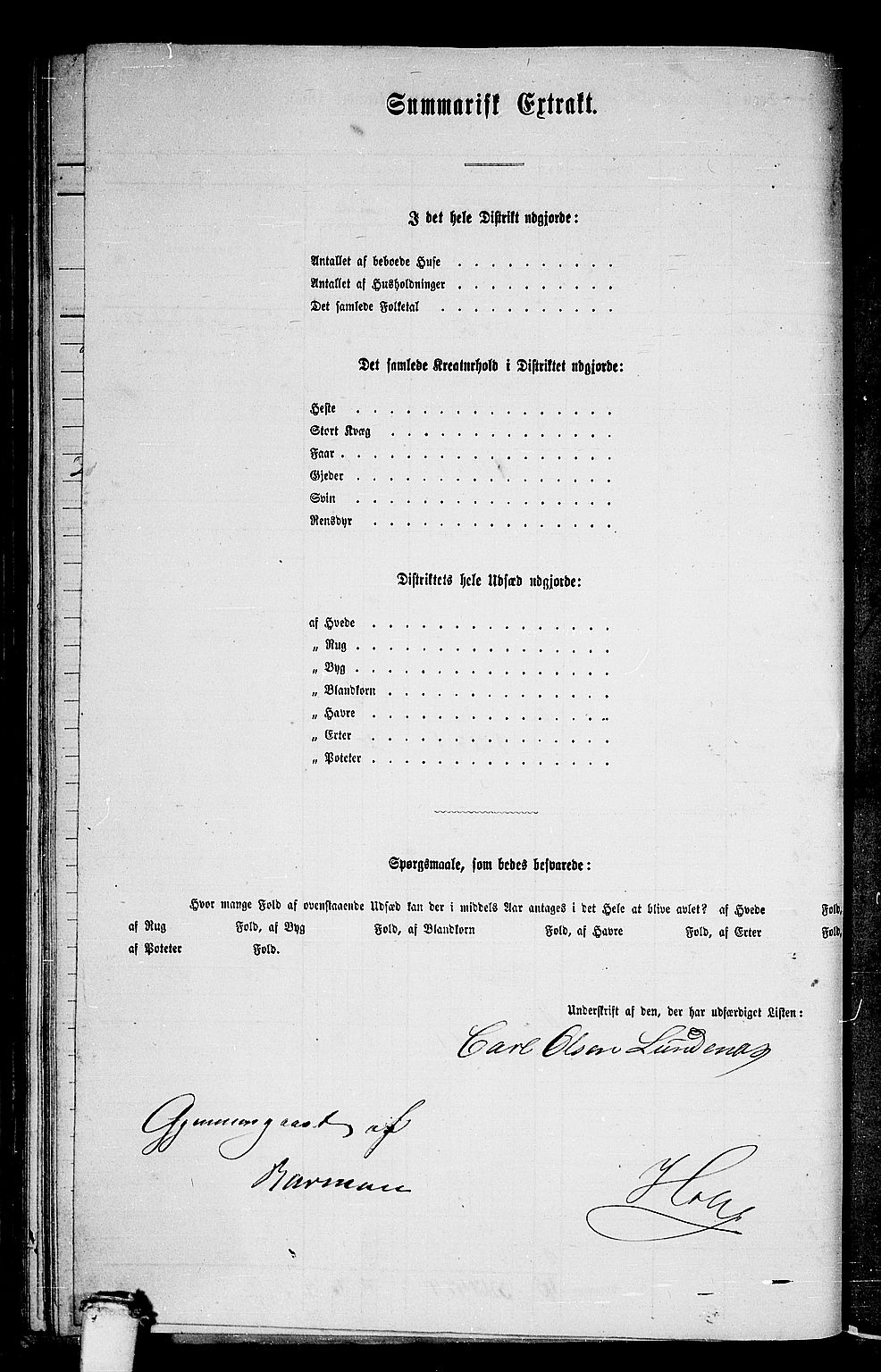 RA, 1865 census for Sunnylven, 1865, p. 69