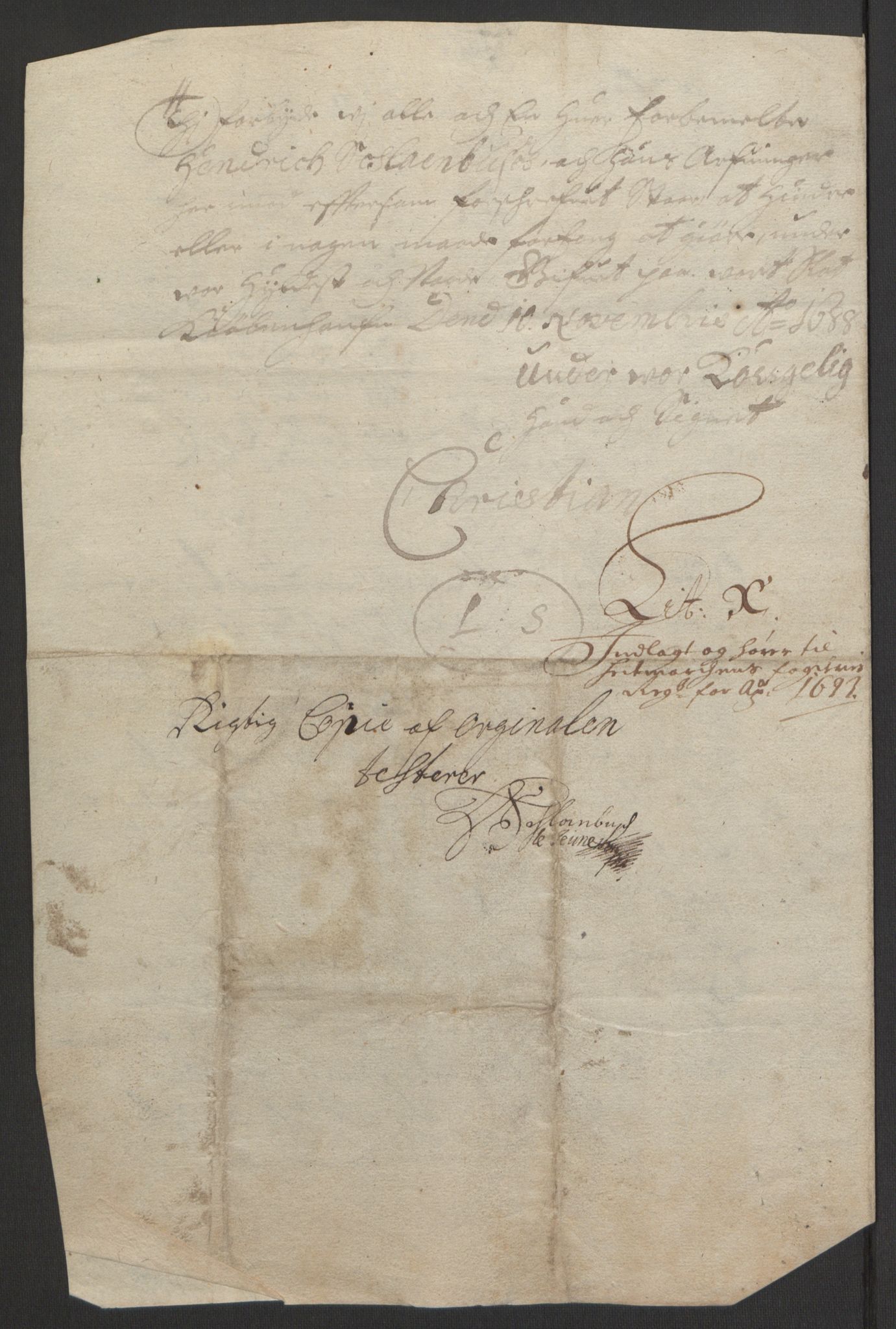 Rentekammeret inntil 1814, Reviderte regnskaper, Fogderegnskap, AV/RA-EA-4092/R16/L1034: Fogderegnskap Hedmark, 1693, p. 230