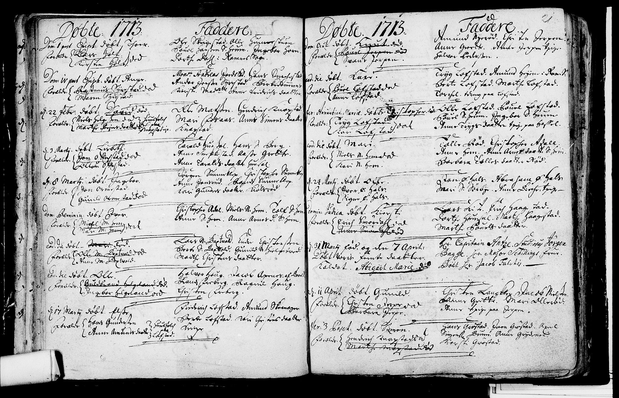 Våle kirkebøker, SAKO/A-334/F/Fa/L0002: Parish register (official) no. I 2, 1705-1732, p. 21