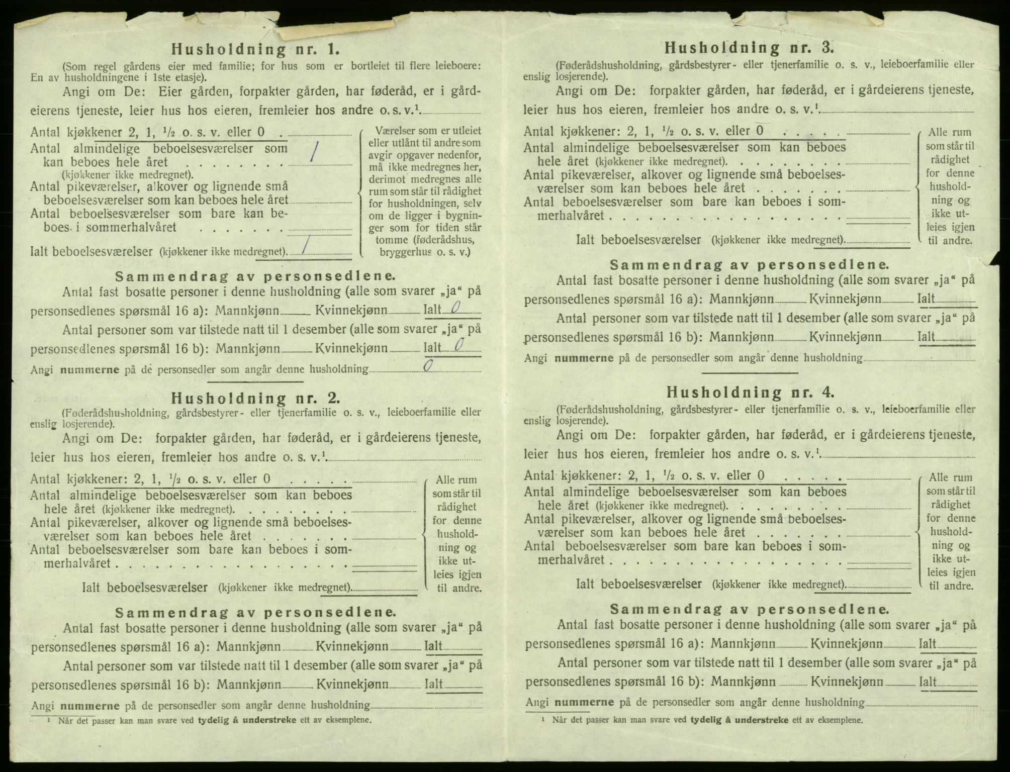 SAB, 1920 census for Austevoll, 1920, p. 897