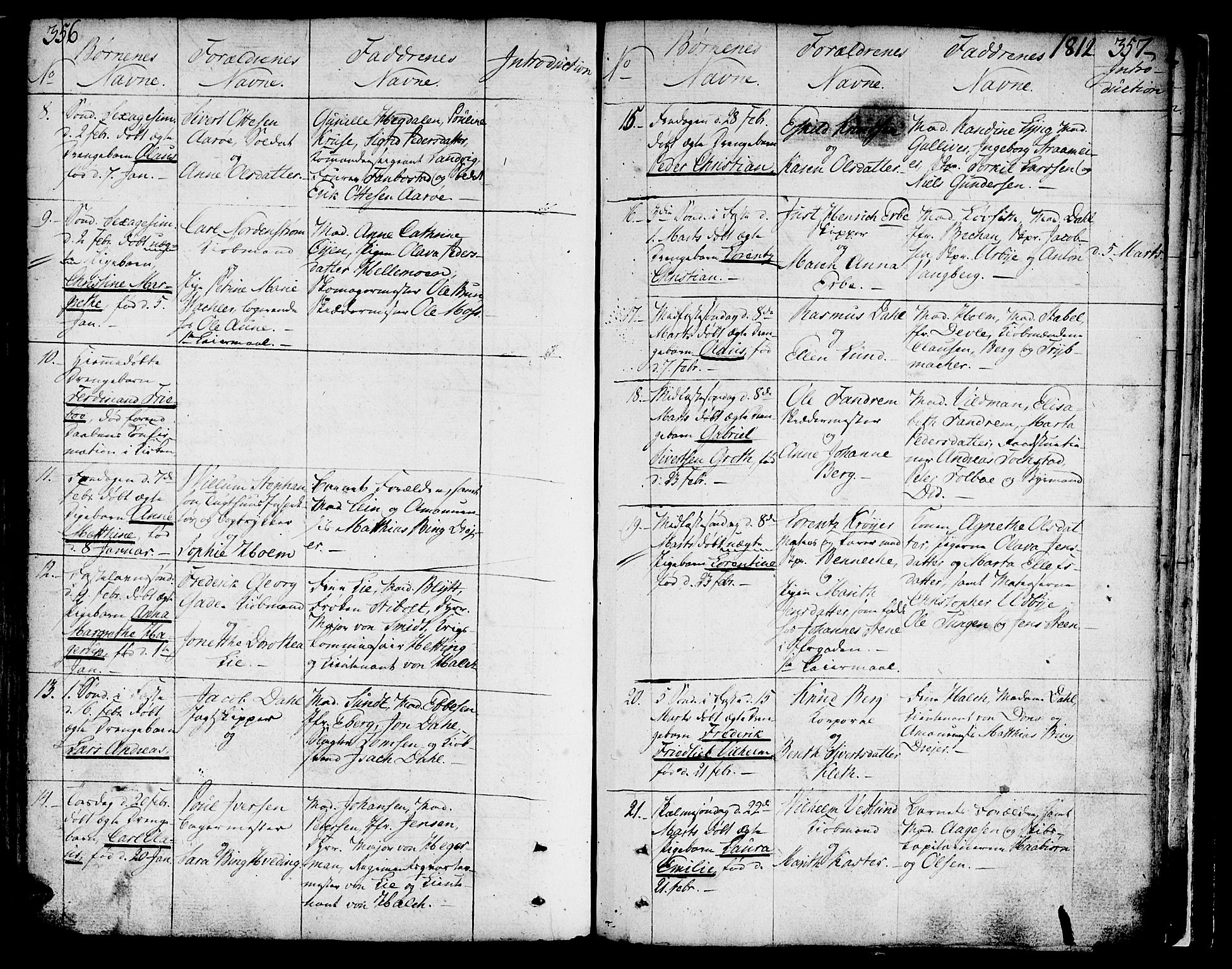 Ministerialprotokoller, klokkerbøker og fødselsregistre - Sør-Trøndelag, SAT/A-1456/602/L0104: Parish register (official) no. 602A02, 1774-1814, p. 356-357