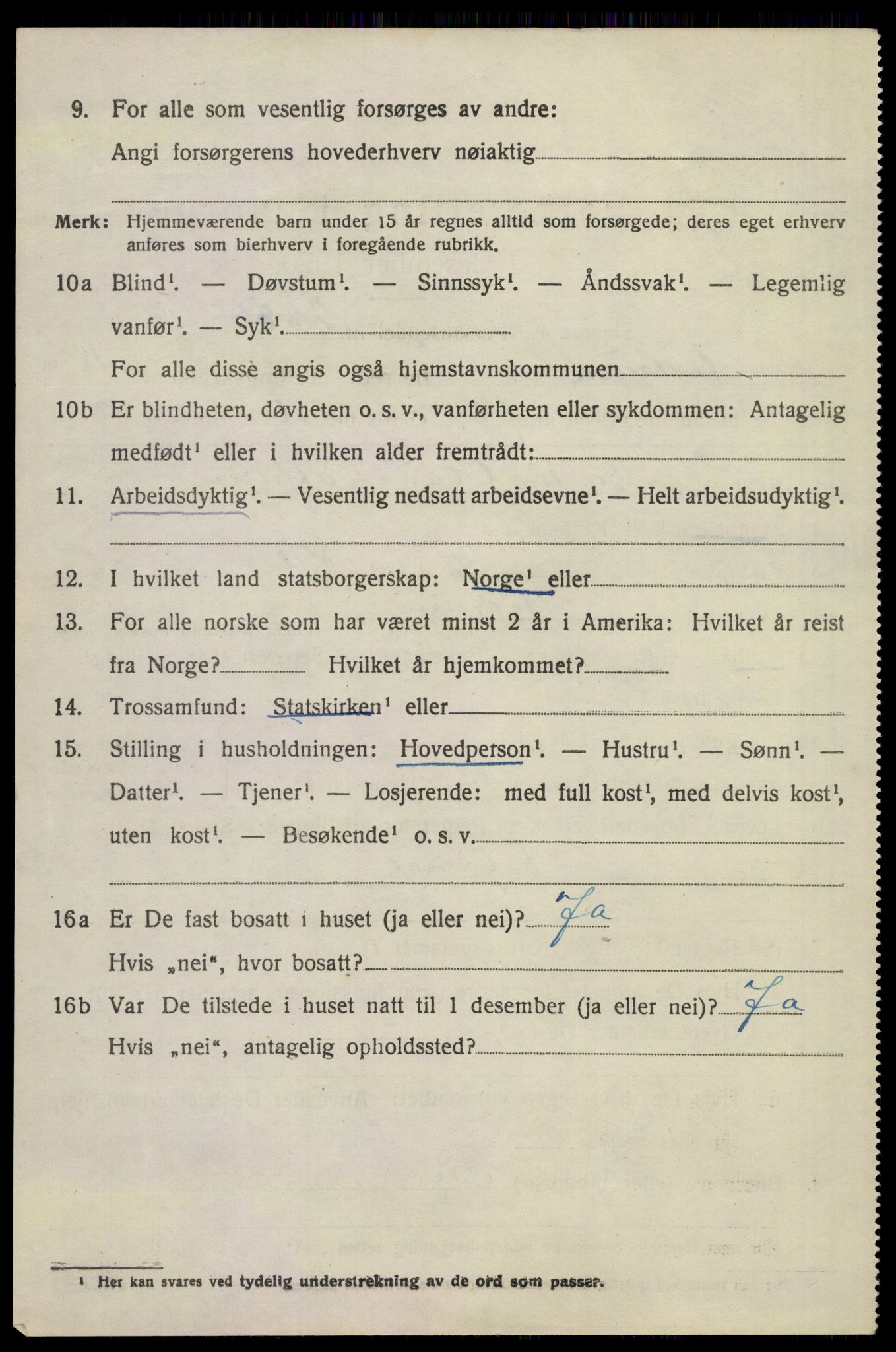 SAKO, 1920 census for Hedrum, 1920, p. 11002