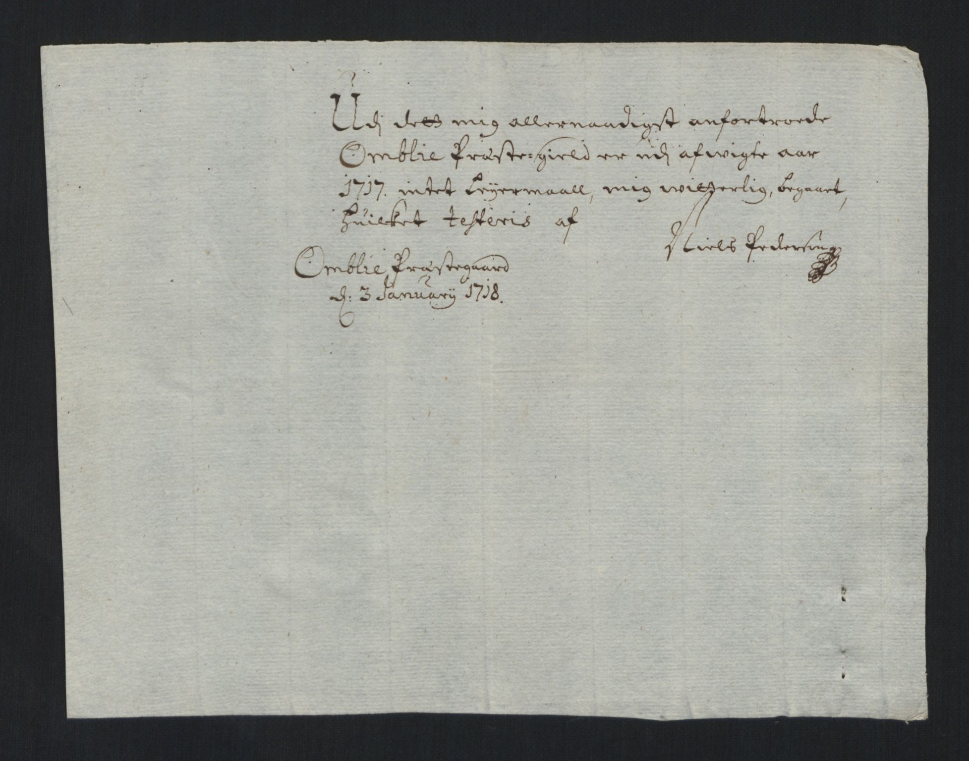 Rentekammeret inntil 1814, Reviderte regnskaper, Fogderegnskap, AV/RA-EA-4092/R40/L2452: Fogderegnskap Råbyggelag, 1716-1717, p. 275