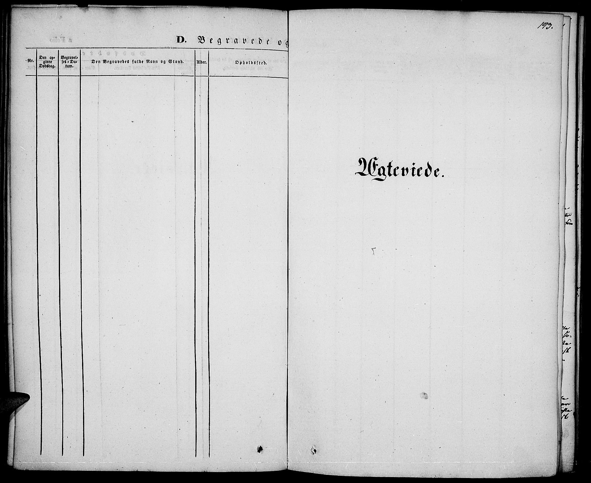 Vestre Toten prestekontor, SAH/PREST-108/H/Ha/Haa/L0004: Parish register (official) no. 4, 1844-1849, p. 193