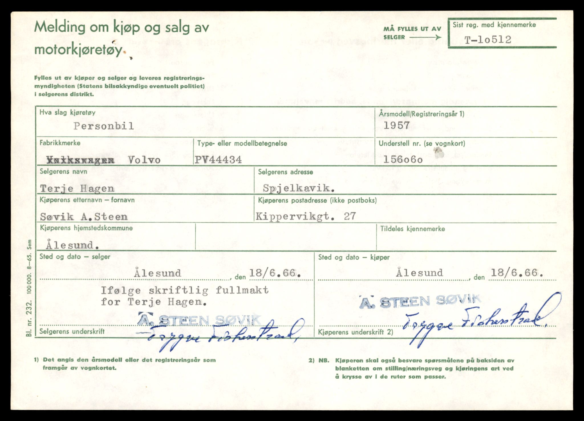 Møre og Romsdal vegkontor - Ålesund trafikkstasjon, AV/SAT-A-4099/F/Fe/L0021: Registreringskort for kjøretøy T 10471 - T 10583, 1927-1998, p. 1165