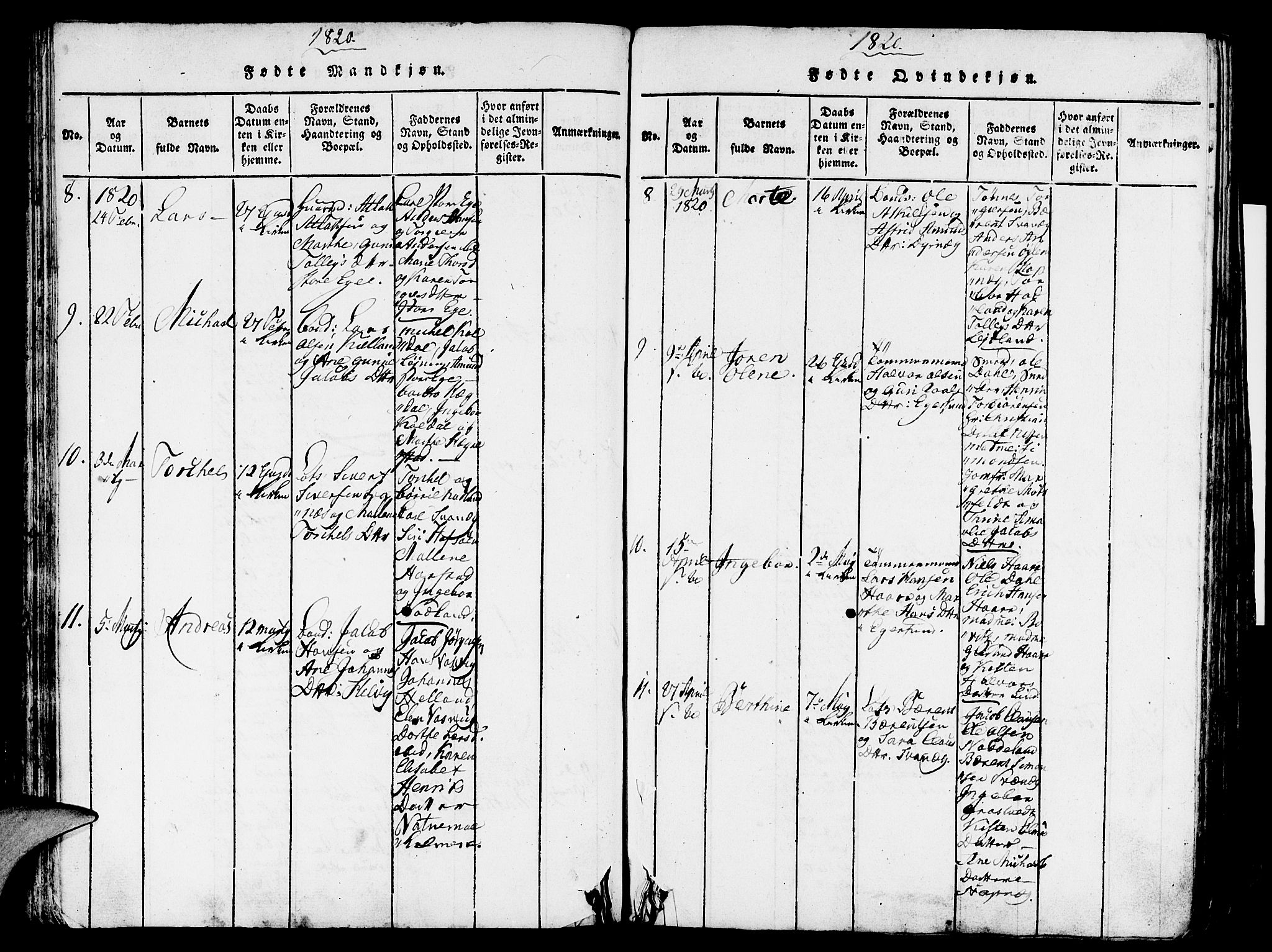 Eigersund sokneprestkontor, AV/SAST-A-101807/S08/L0007: Parish register (official) no. A 7, 1815-1827