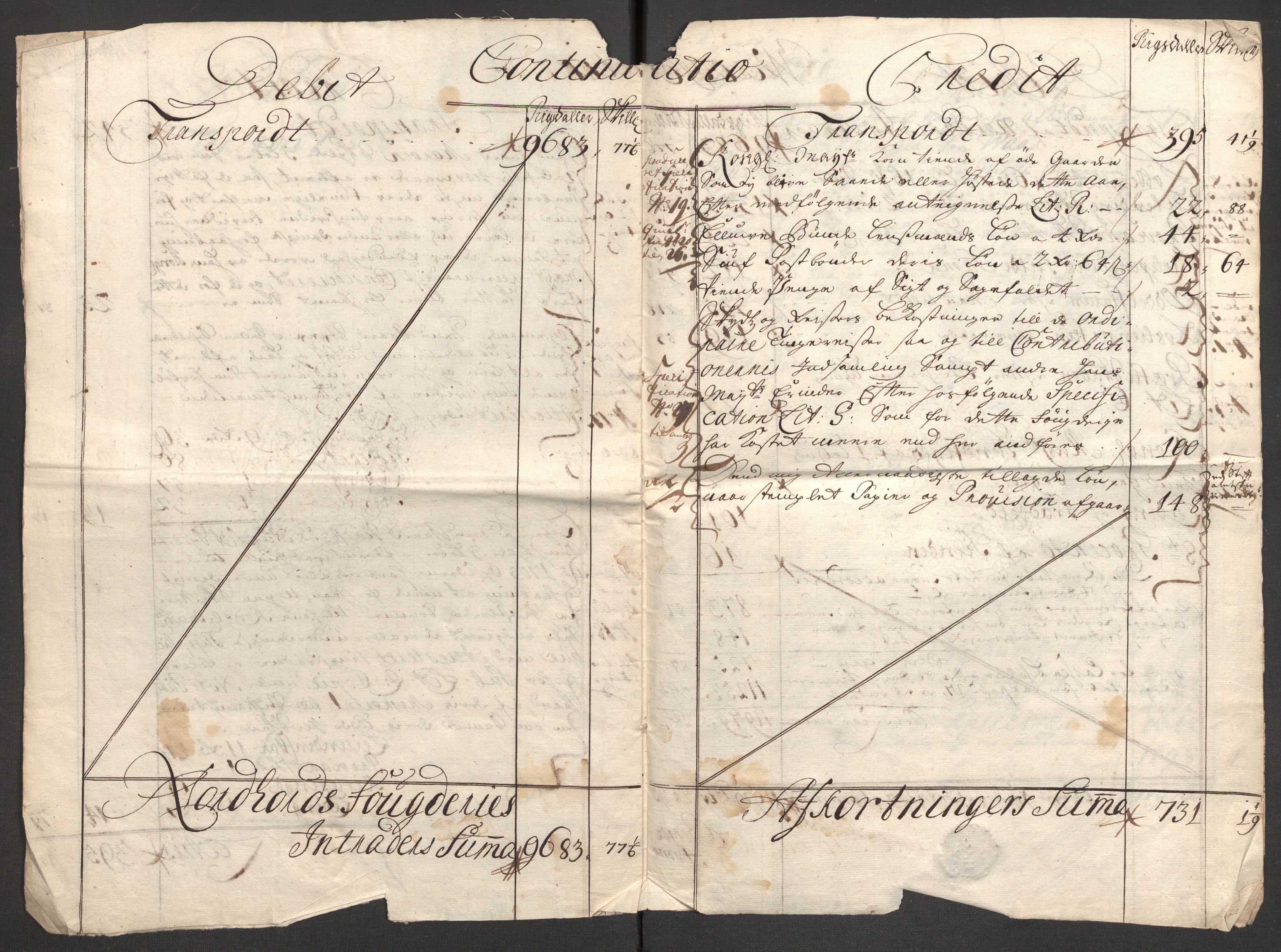 Rentekammeret inntil 1814, Reviderte regnskaper, Fogderegnskap, AV/RA-EA-4092/R51/L3187: Fogderegnskap Nordhordland og Voss, 1704-1705, p. 8