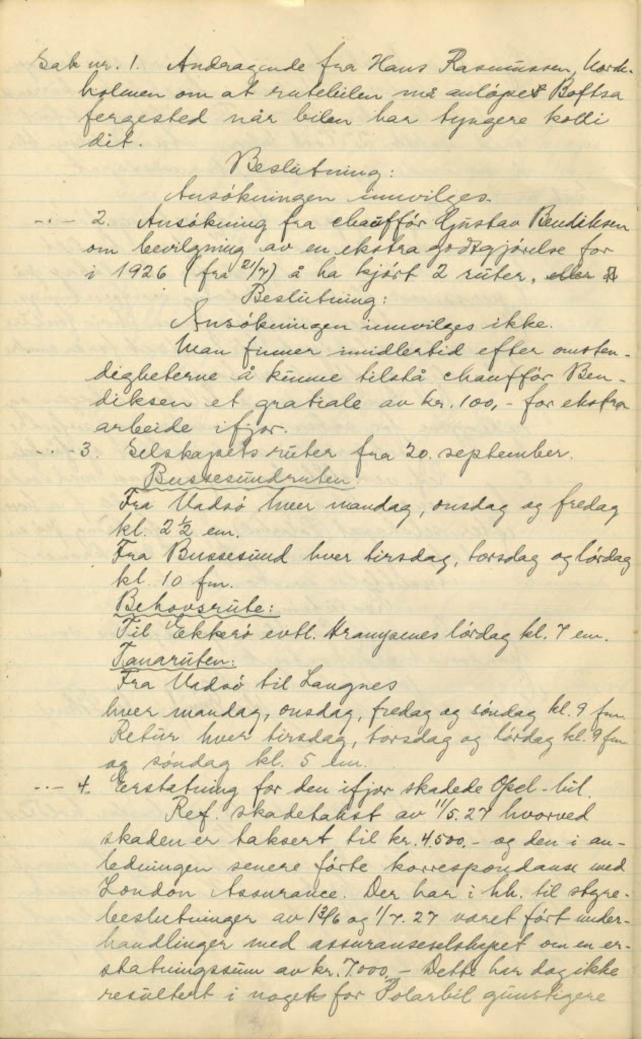  Polarbil AS, FMFB/A-1033/A/Aa/L0002: Forhandlingsprotokoll, 1926-1935, p. 26