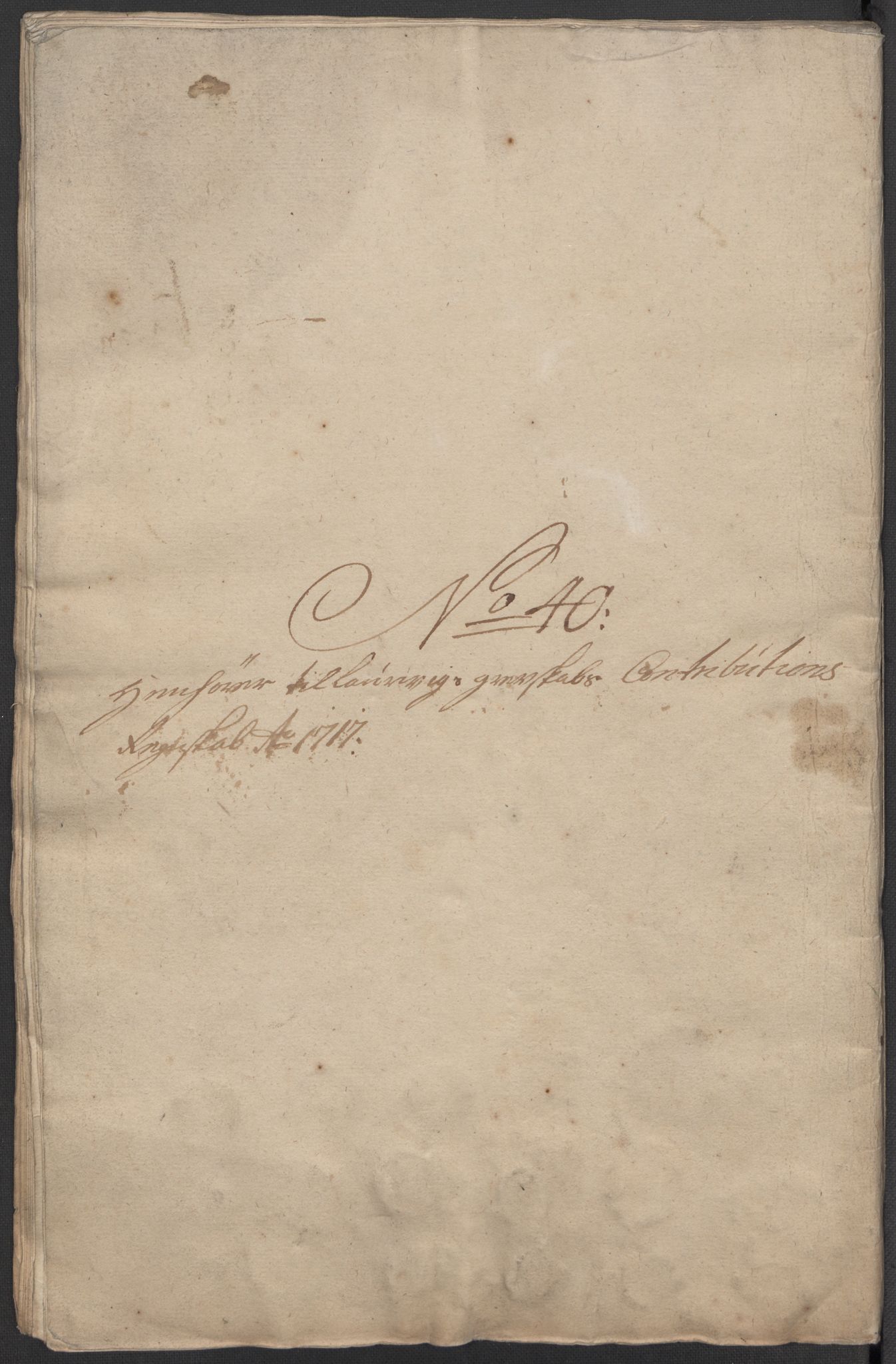 Rentekammeret inntil 1814, Reviderte regnskaper, Fogderegnskap, RA/EA-4092/R33/L1987: Fogderegnskap Larvik grevskap, 1716-1717, p. 636