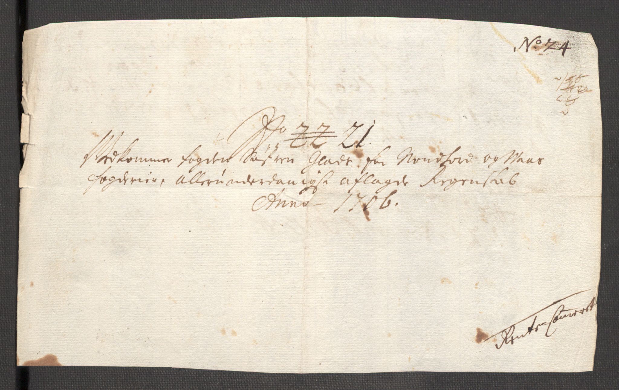 Rentekammeret inntil 1814, Reviderte regnskaper, Fogderegnskap, RA/EA-4092/R51/L3188: Fogderegnskap Nordhordland og Voss, 1706-1707, p. 65