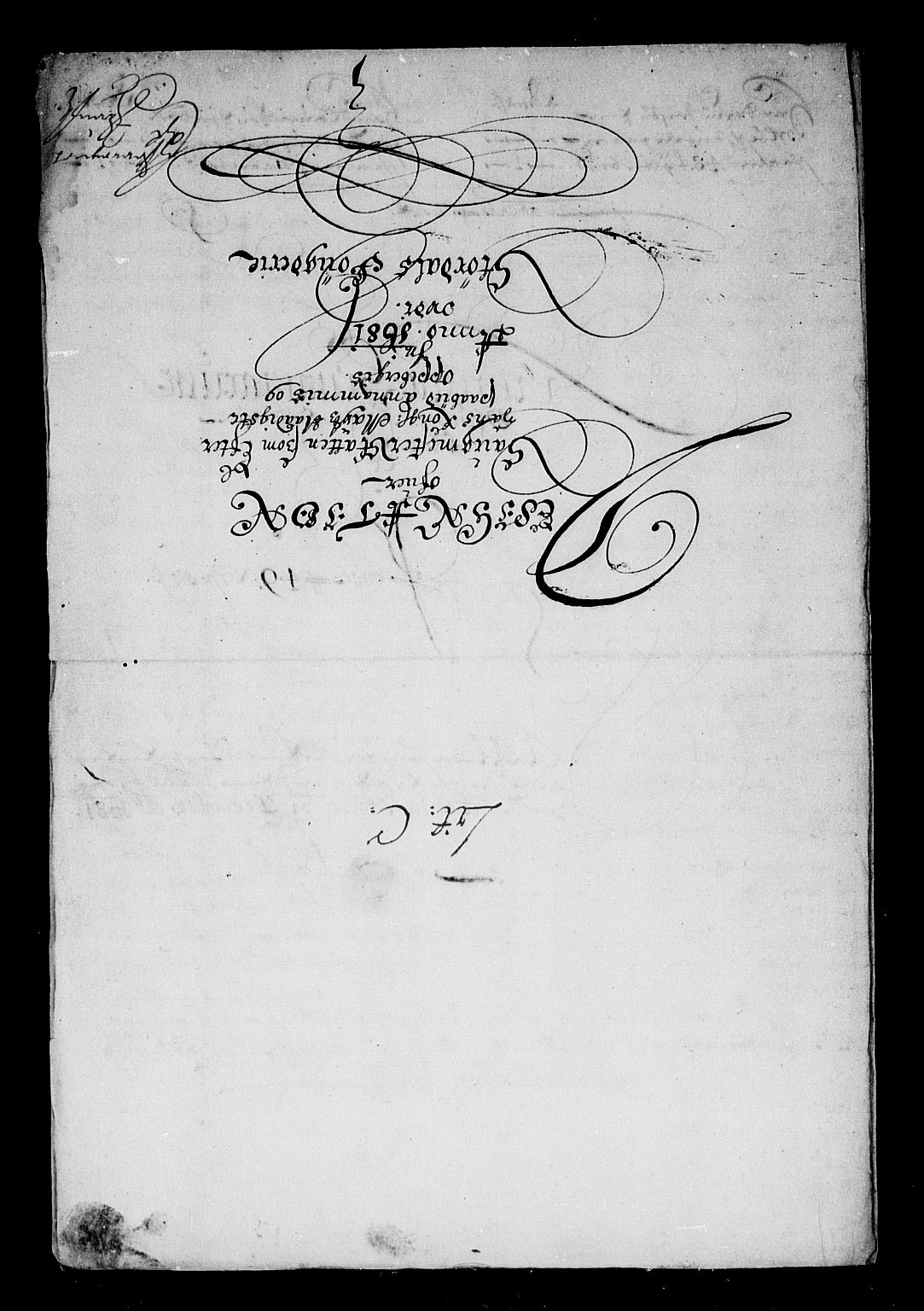 Rentekammeret inntil 1814, Reviderte regnskaper, Stiftamtstueregnskaper, Trondheim stiftamt og Nordland amt, RA/EA-6044/R/Rf/L0063: Trondheim stiftamt, 1681