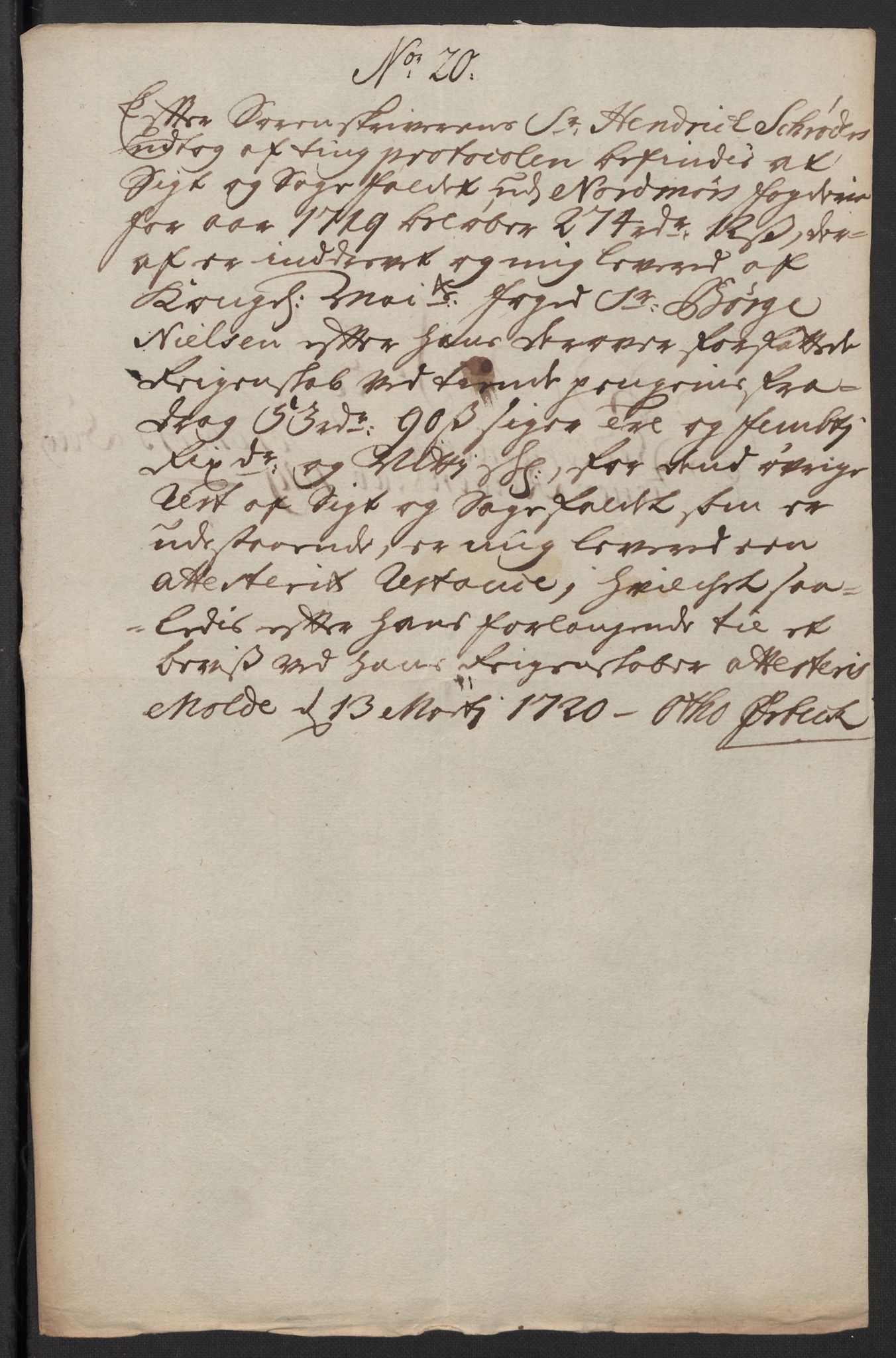 Rentekammeret inntil 1814, Reviderte regnskaper, Fogderegnskap, AV/RA-EA-4092/R56/L3752: Fogderegnskap Nordmøre, 1719, p. 179