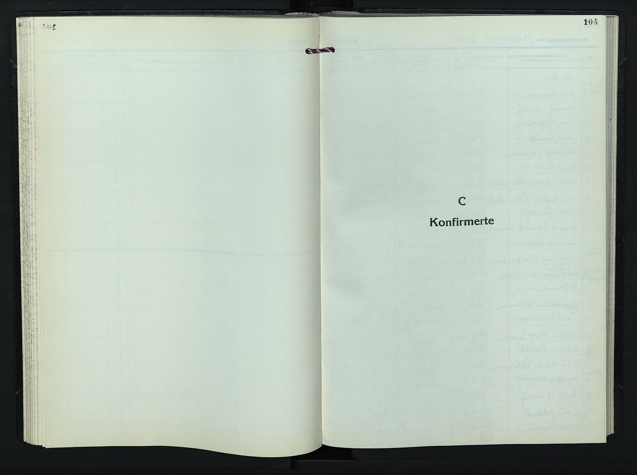 Løten prestekontor, SAH/PREST-022/L/La/L0011: Parish register (copy) no. 11, 1946-1953, p. 104