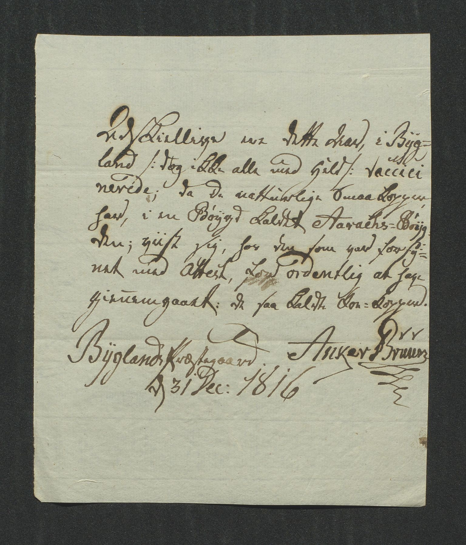 Biskopen i Kristiansand, AV/SAK-1113-0001/G/Gc/L0007: C 79 - Presteinnberetninger, 1801-1822, p. 288