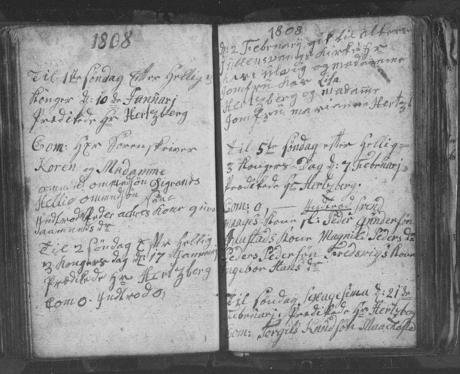 Ullensvang sokneprestembete, SAB/A-78701/H/Hab: Parish register (copy) no. B 8, 1804-1811