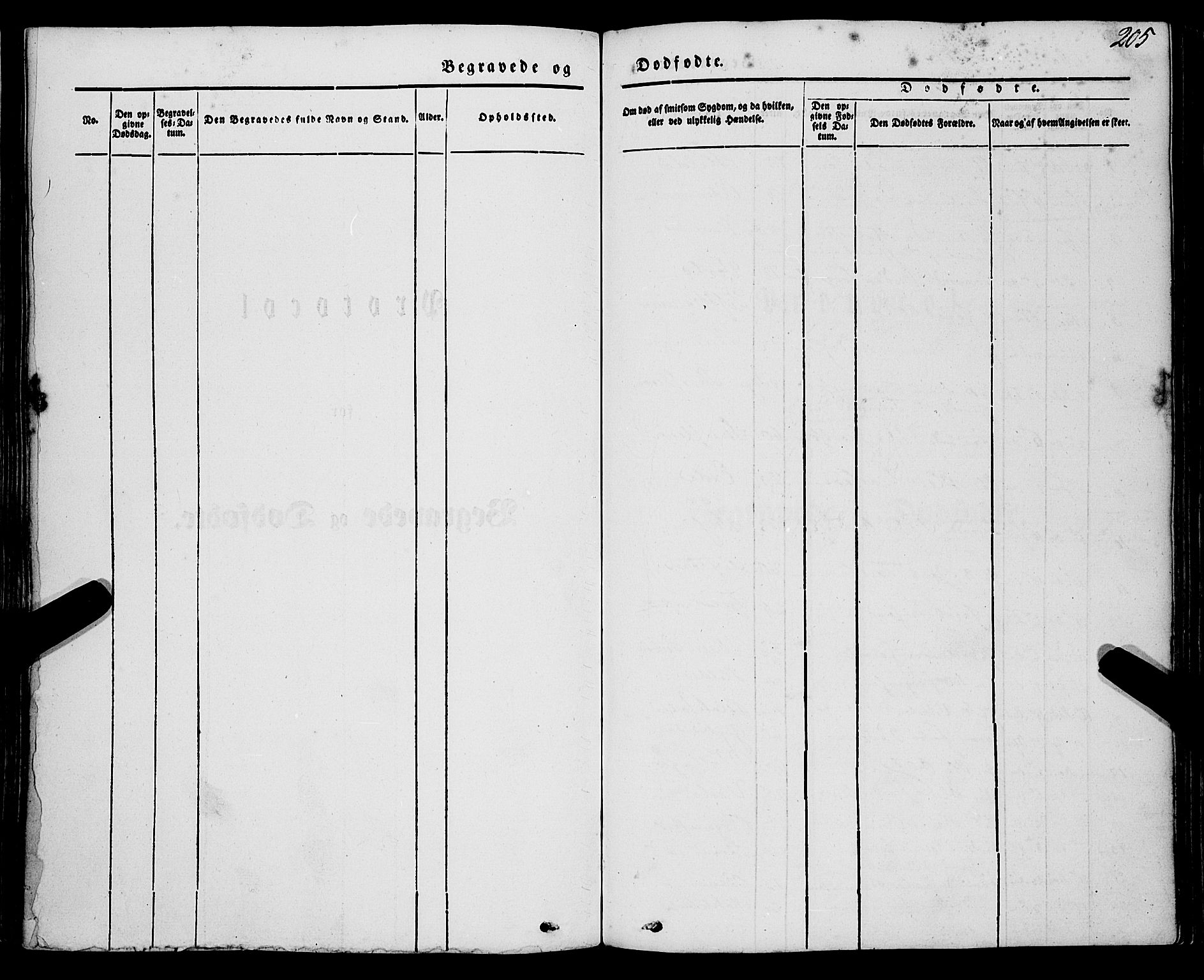 Innvik sokneprestembete, SAB/A-80501: Parish register (official) no. A 5, 1847-1865, p. 205