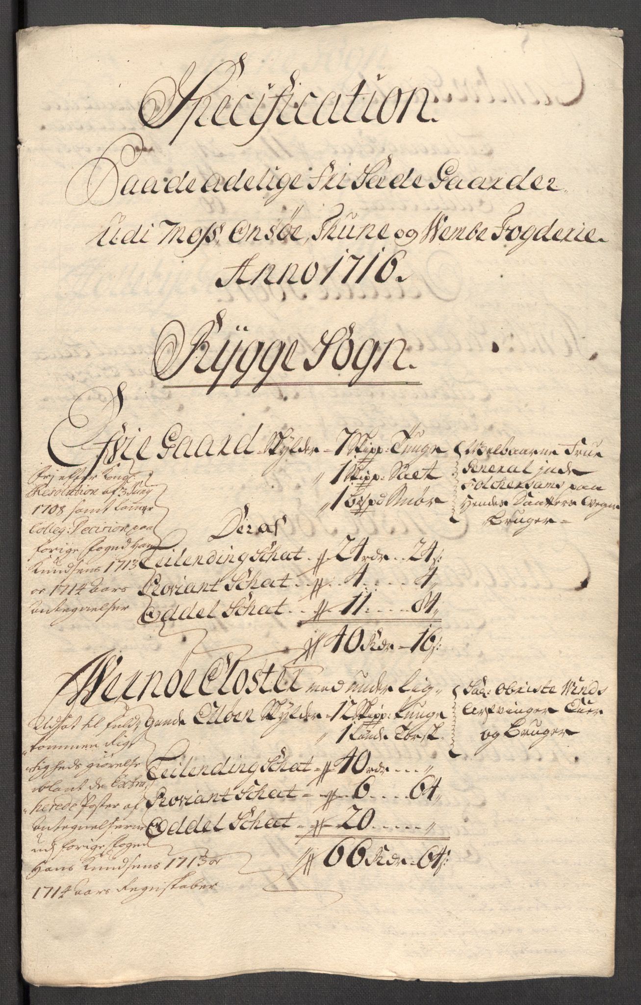 Rentekammeret inntil 1814, Reviderte regnskaper, Fogderegnskap, AV/RA-EA-4092/R04/L0140: Fogderegnskap Moss, Onsøy, Tune, Veme og Åbygge, 1715-1716, p. 401