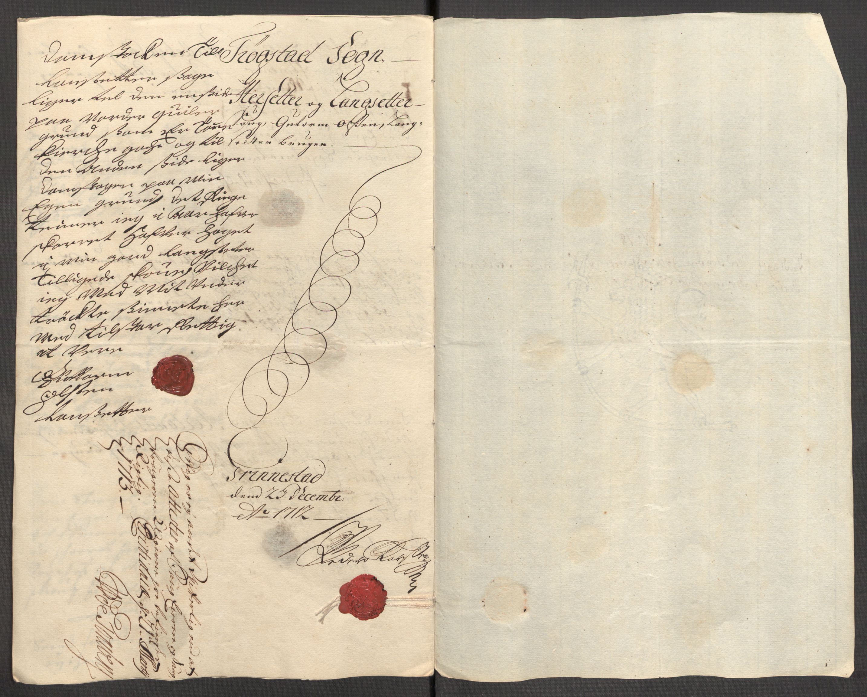 Rentekammeret inntil 1814, Reviderte regnskaper, Fogderegnskap, AV/RA-EA-4092/R07/L0305: Fogderegnskap Rakkestad, Heggen og Frøland, 1712, p. 320