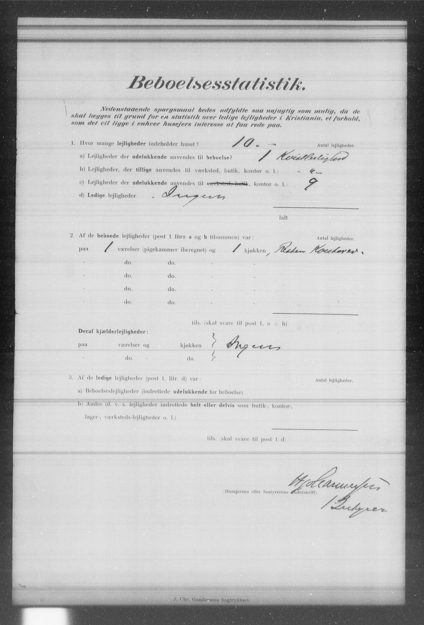 OBA, Municipal Census 1902 for Kristiania, 1902, p. 15447