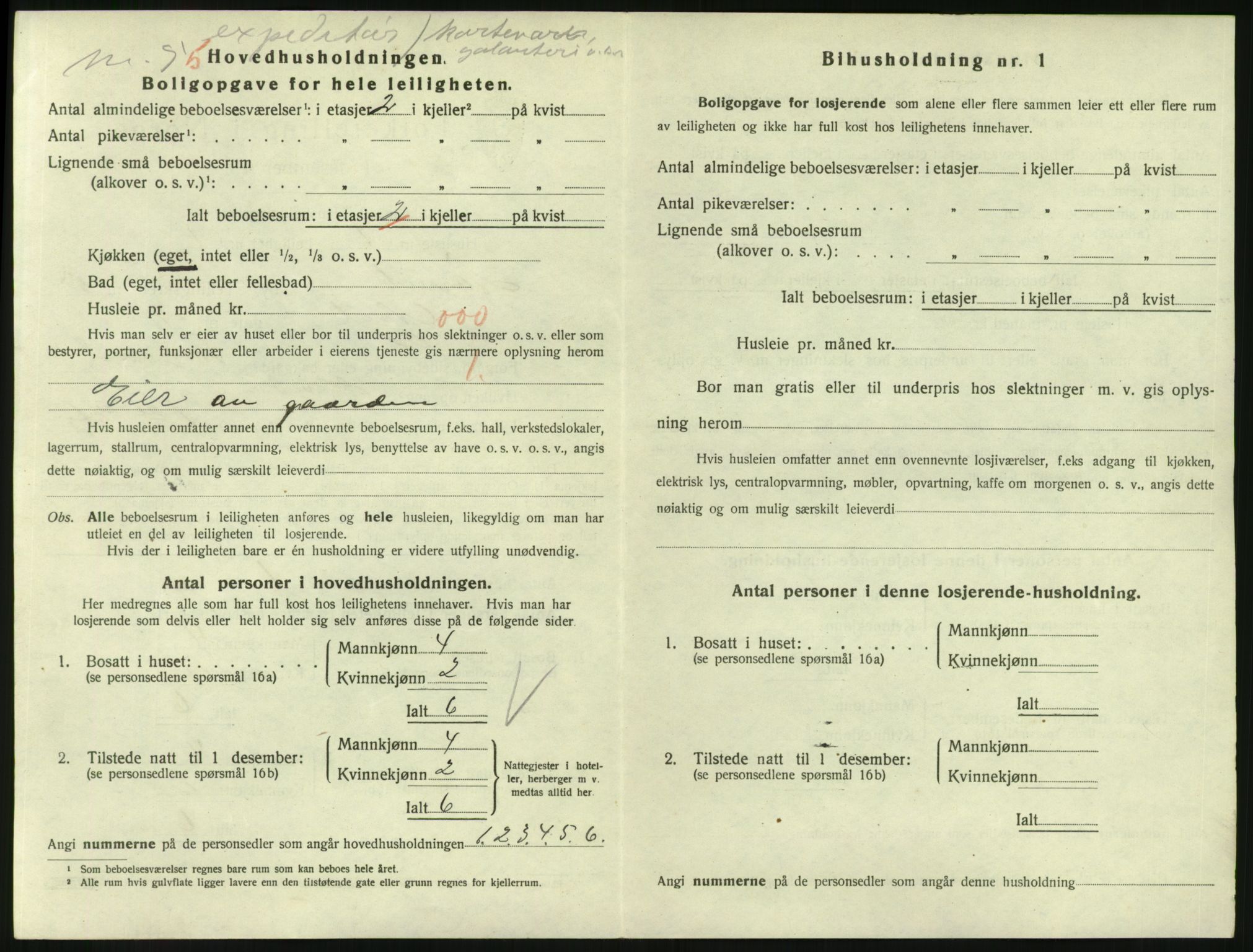 SAKO, 1920 census for Larvik, 1920, p. 4865