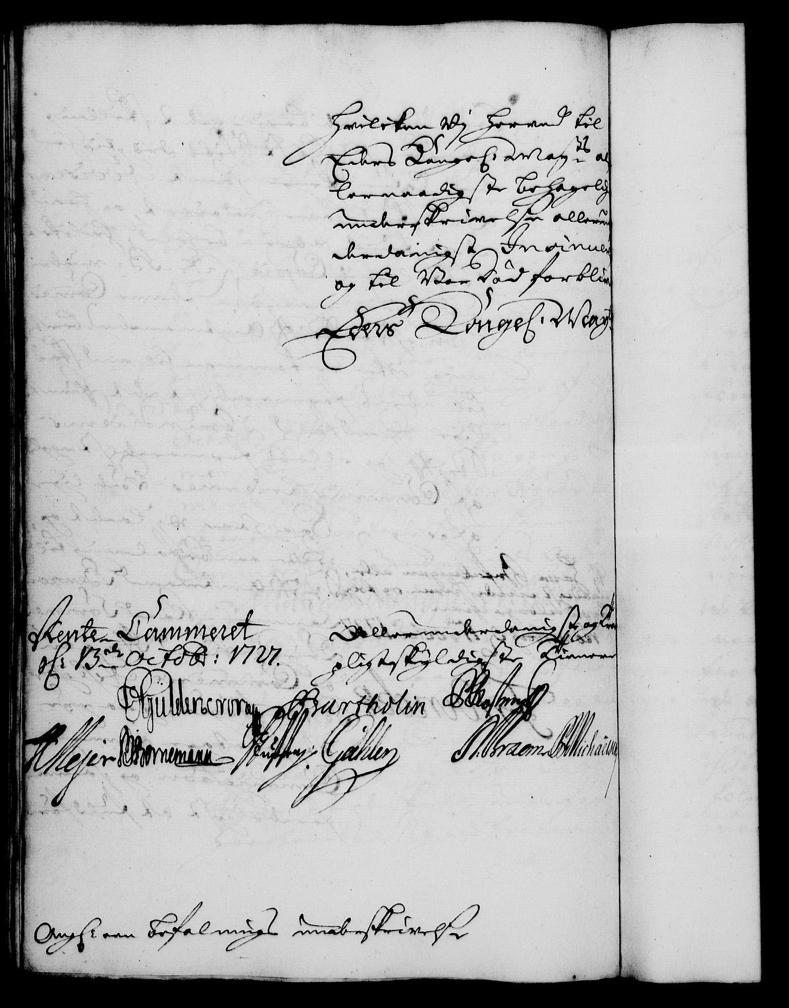 Rentekammeret, Kammerkanselliet, RA/EA-3111/G/Gf/Gfa/L0010: Norsk relasjons- og resolusjonsprotokoll (merket RK 52.10), 1727, p. 971