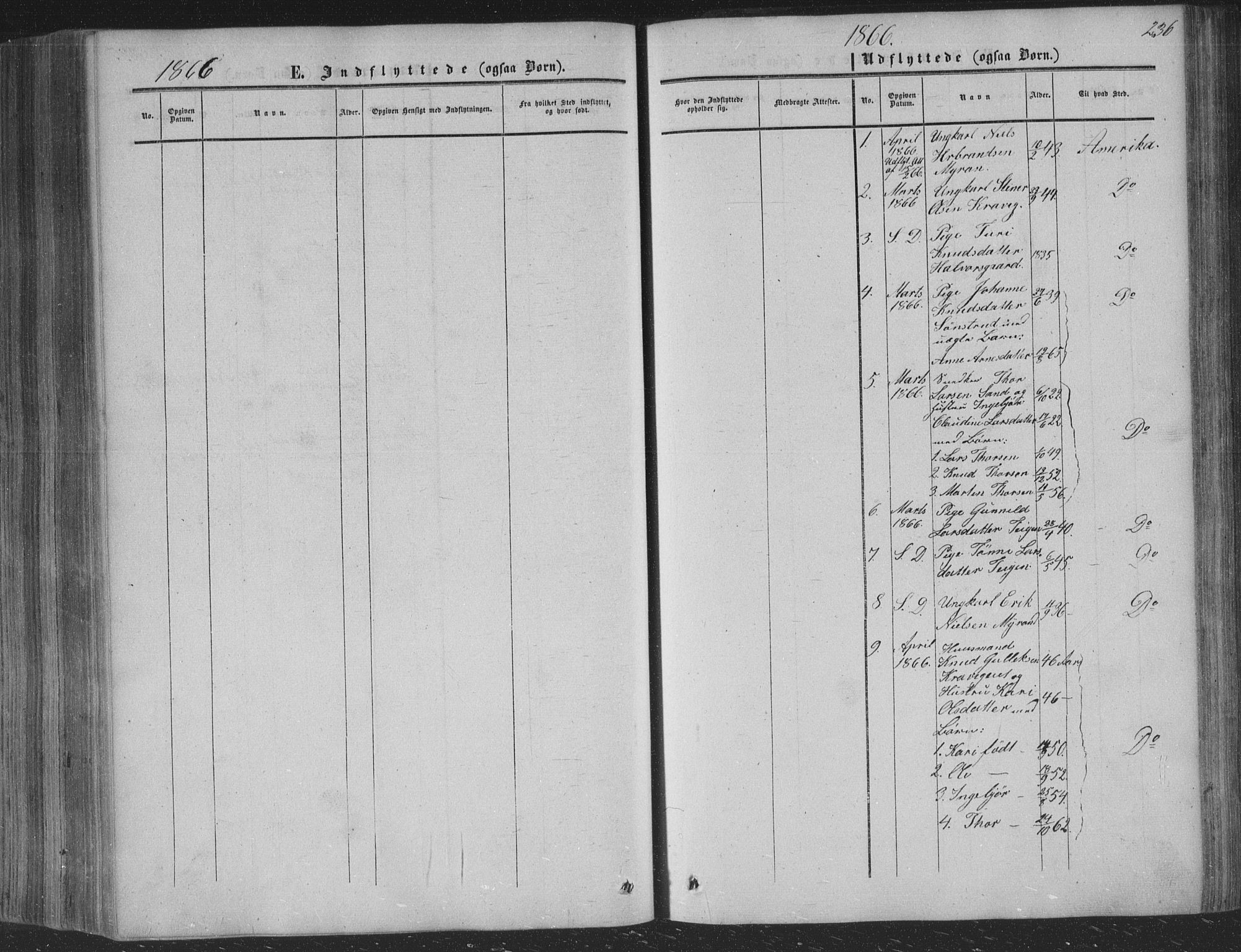 Nore kirkebøker, AV/SAKO-A-238/F/Fa/L0002: Parish register (official) no. I 2, 1856-1871, p. 236