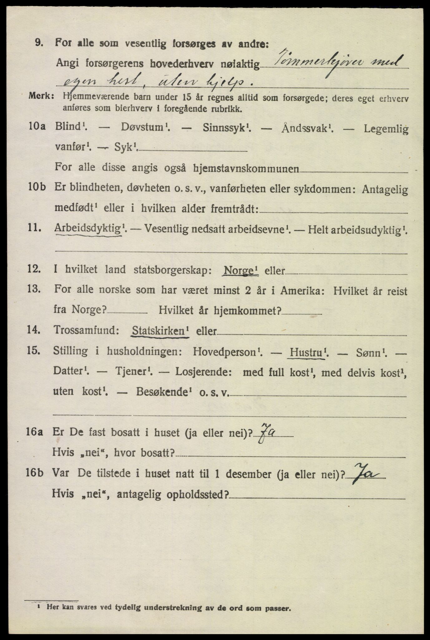 SAH, 1920 census for Grue, 1920, p. 13482