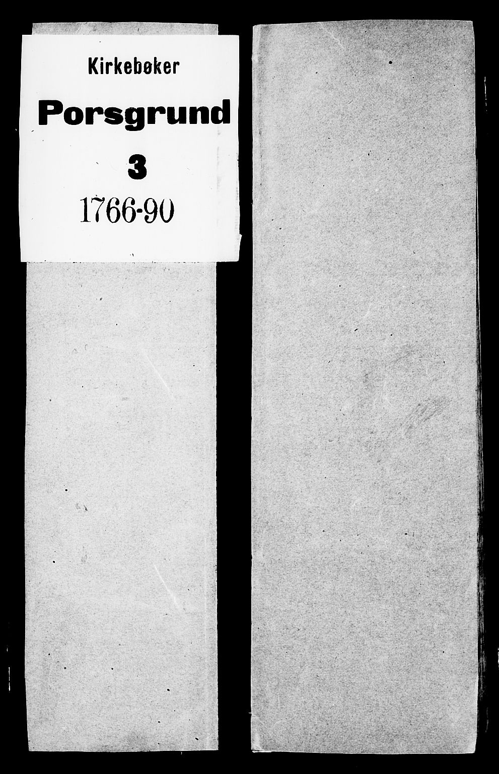 Porsgrunn kirkebøker , SAKO/A-104/G/Ga/L0001: Parish register (copy) no. I 1, 1766-1790