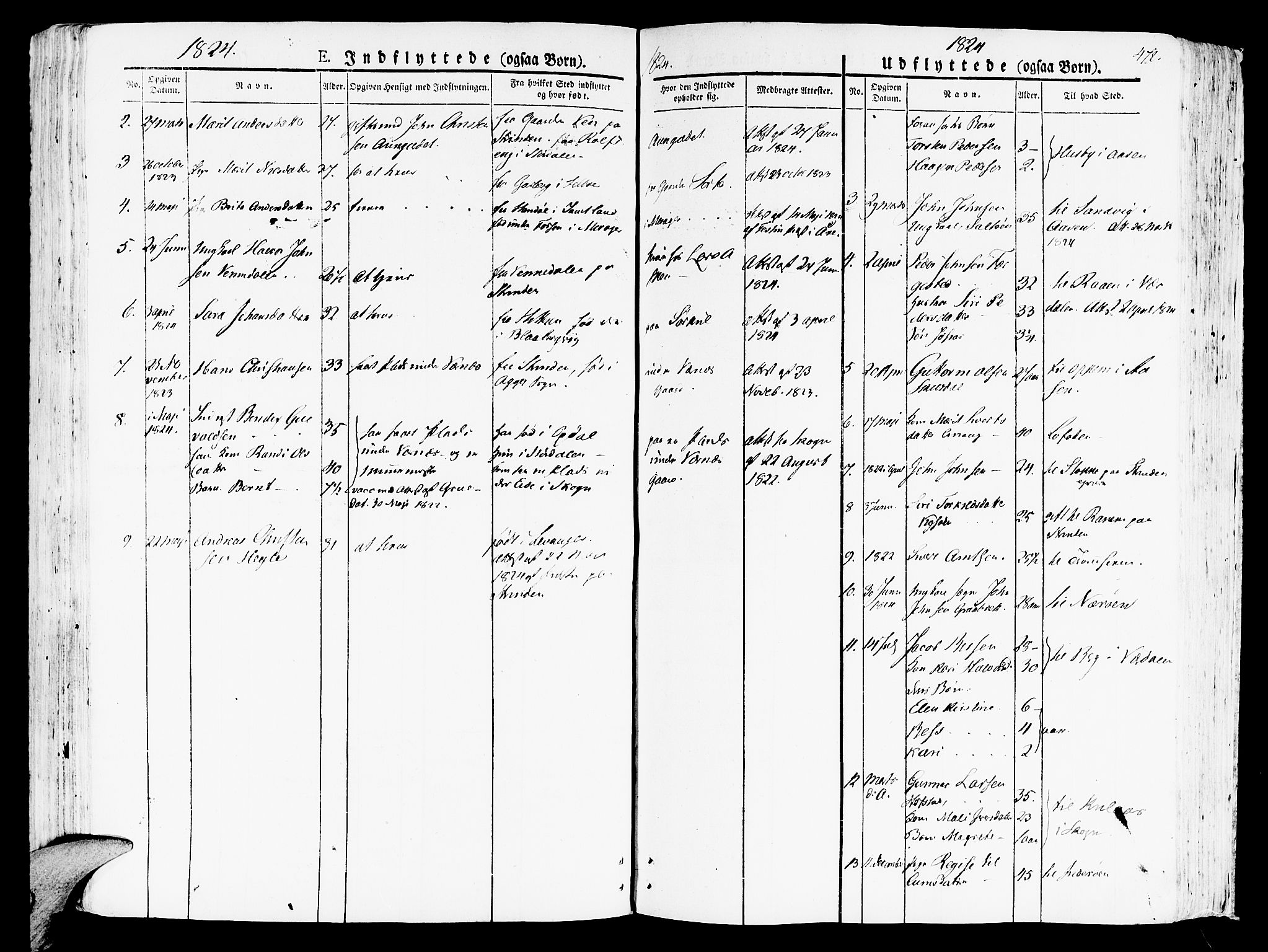 Ministerialprotokoller, klokkerbøker og fødselsregistre - Nord-Trøndelag, SAT/A-1458/709/L0070: Parish register (official) no. 709A10, 1820-1832, p. 472