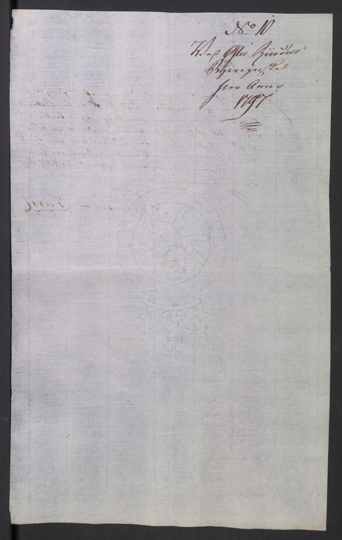 Danske Kanselli 1800-1814, AV/RA-EA-3024/K/Kk/Kka/Kkac/L0235: Kjøpstadregnskap Øster Risør, 1796-1800, p. 299