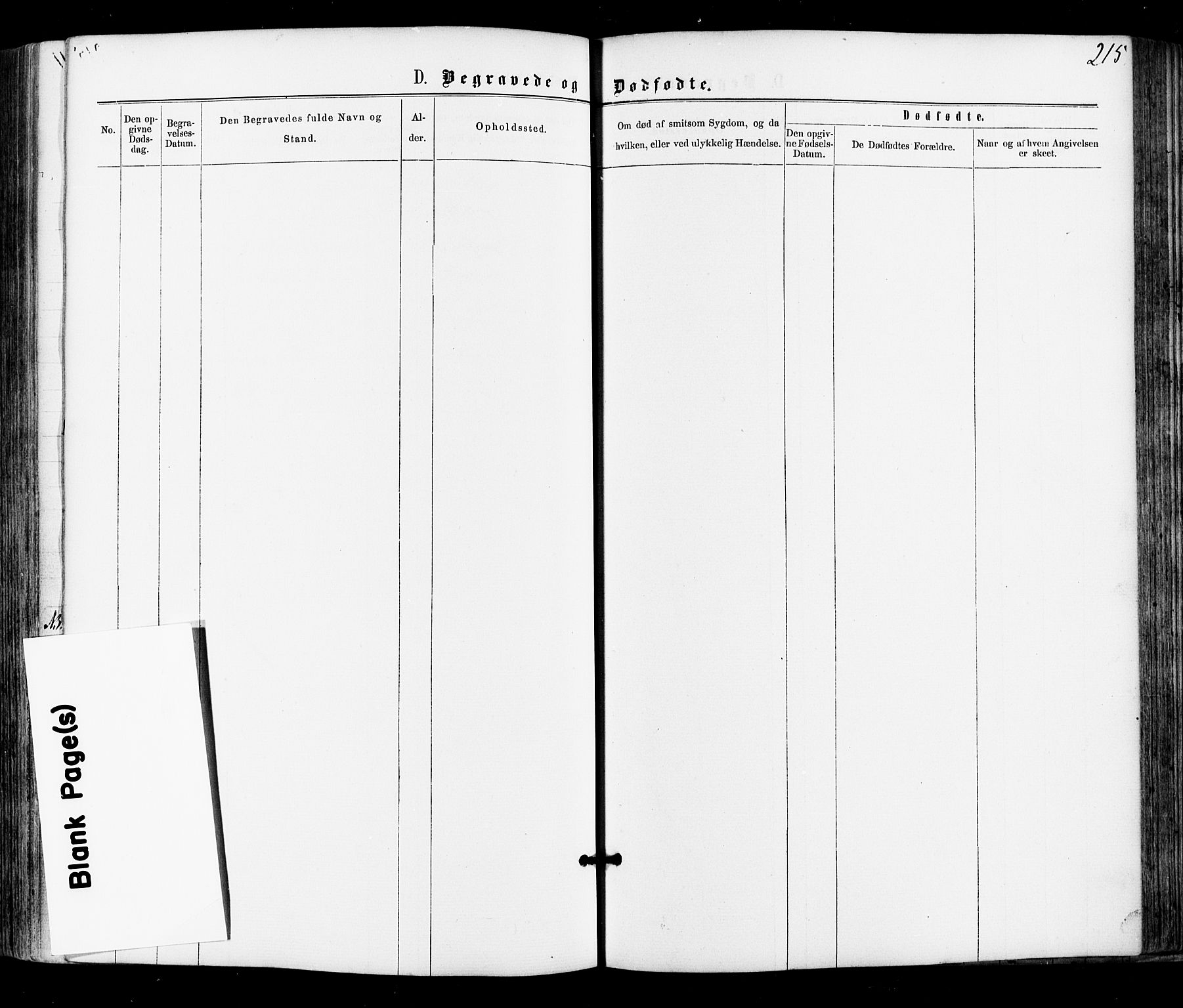 Varteig prestekontor Kirkebøker, SAO/A-10447a/F/Fa/L0001: Parish register (official) no. 1, 1861-1877, p. 215