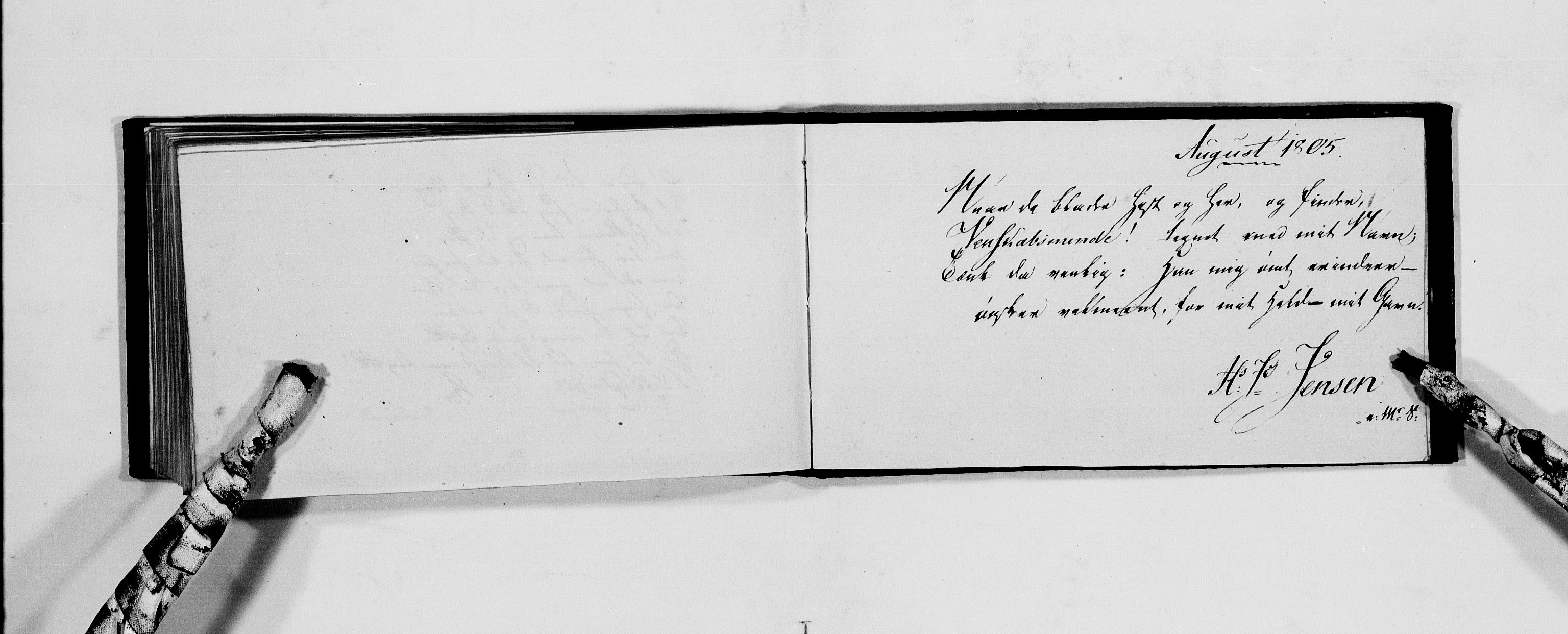 Lassens samlinger, AV/RA-PA-0051/G/L0093: Stambøker m.m., 1764-1867, p. 27
