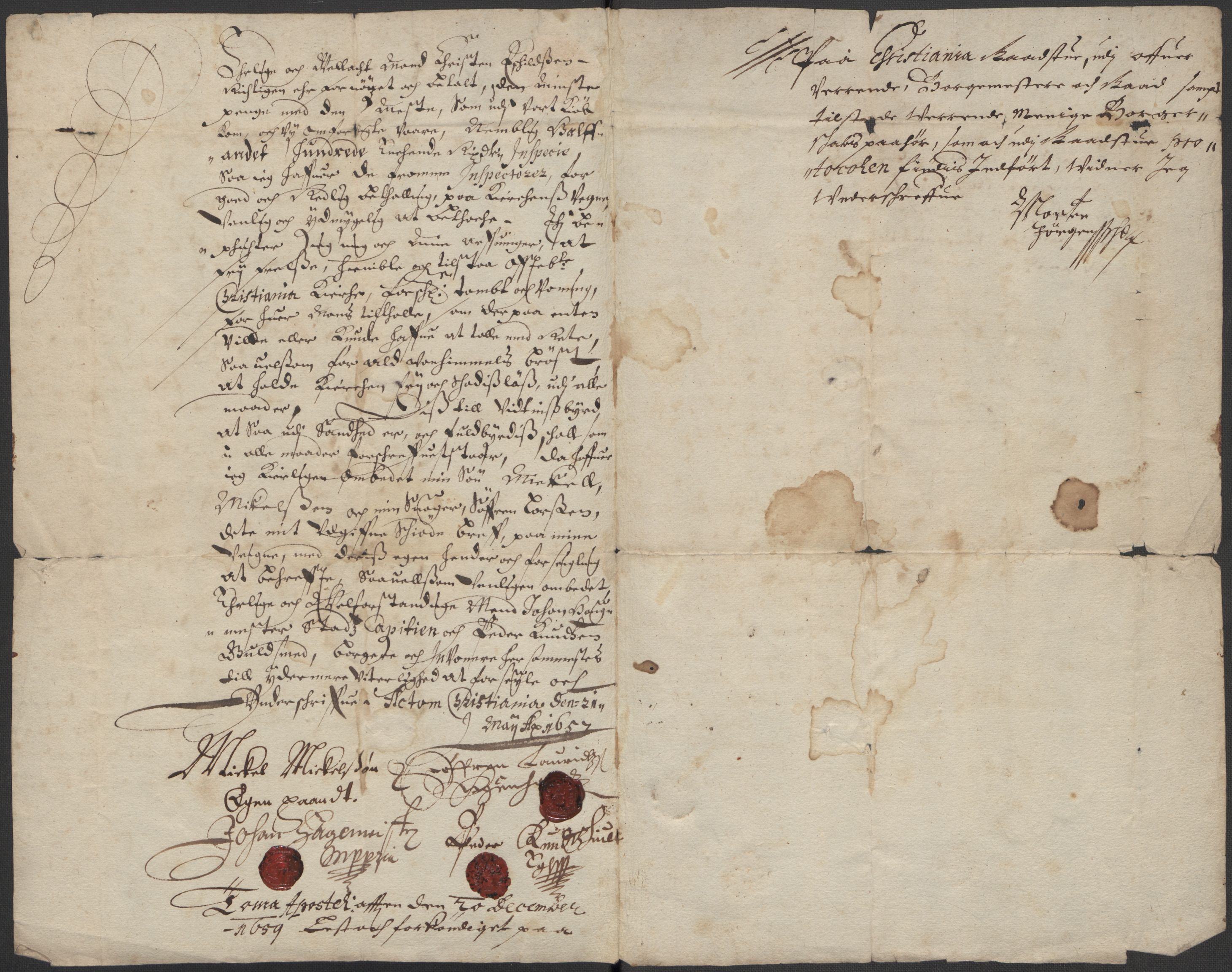 Riksarkivets diplomsamling, RA/EA-5965/F15/L0010: Prestearkiv - Akershus og Hedmark, 1577-1821, p. 28