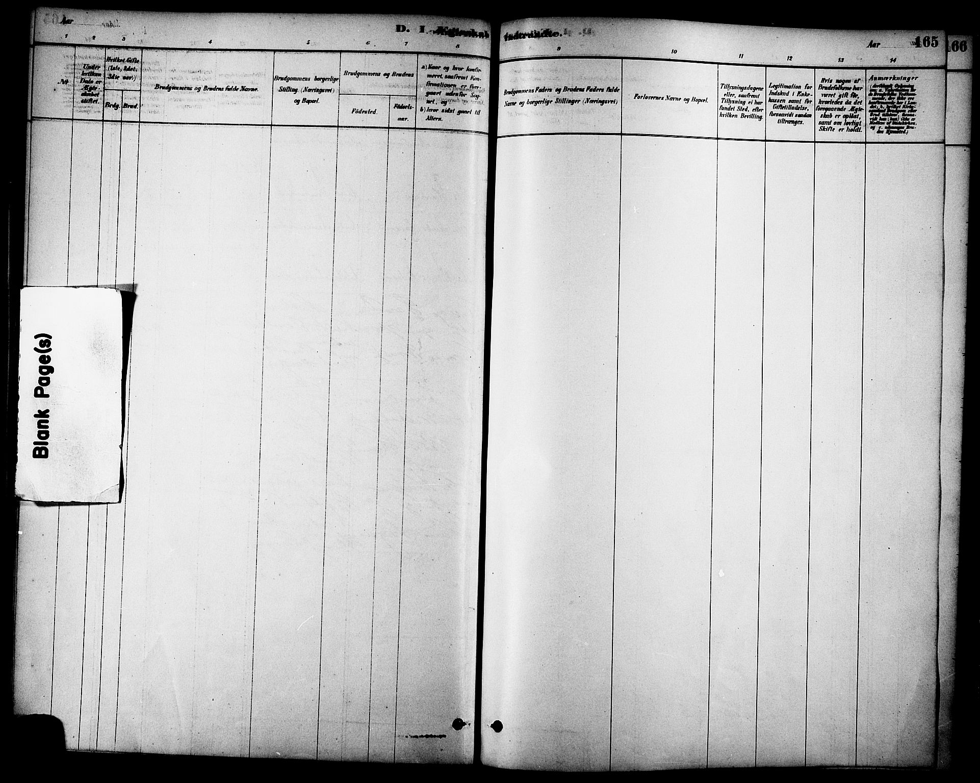 Ministerialprotokoller, klokkerbøker og fødselsregistre - Nordland, AV/SAT-A-1459/861/L0868: Parish register (official) no. 861A03, 1879-1889, p. 165