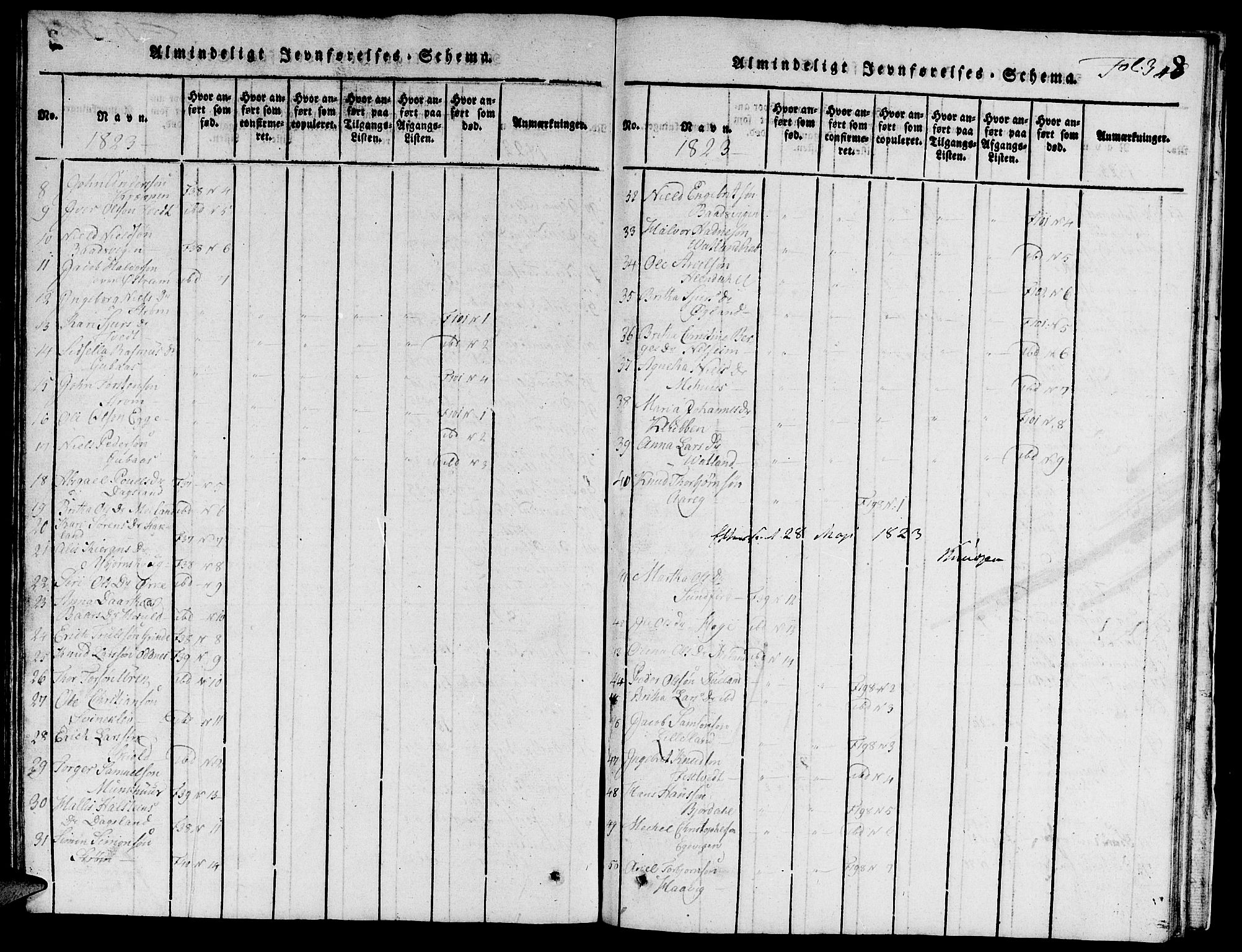 Skjold sokneprestkontor, AV/SAST-A-101847/H/Ha/Hab/L0001: Parish register (copy) no. B 1, 1815-1835, p. 348