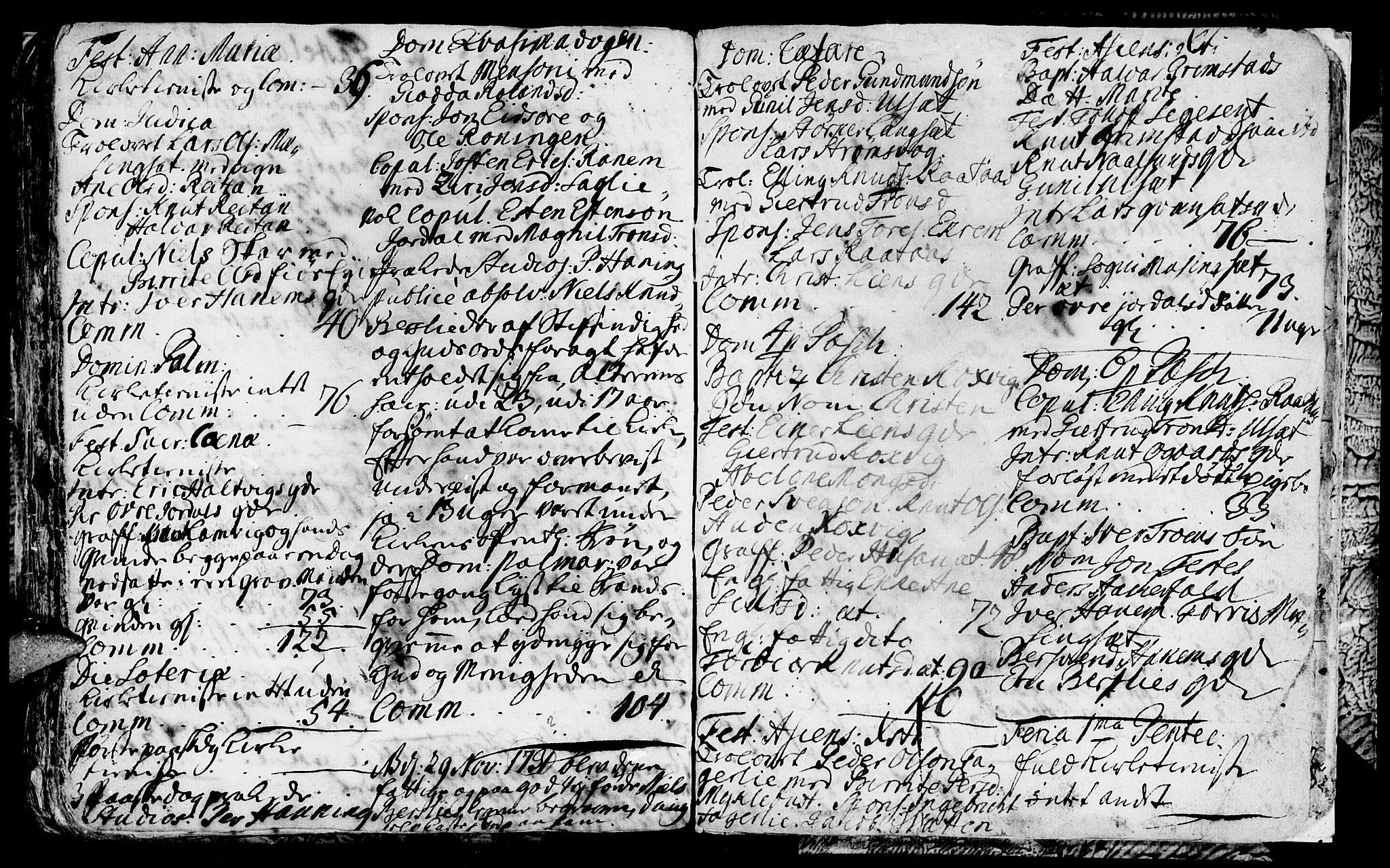 Ministerialprotokoller, klokkerbøker og fødselsregistre - Møre og Romsdal, AV/SAT-A-1454/586/L0977: Parish register (official) no. 586A03, 1706-1731