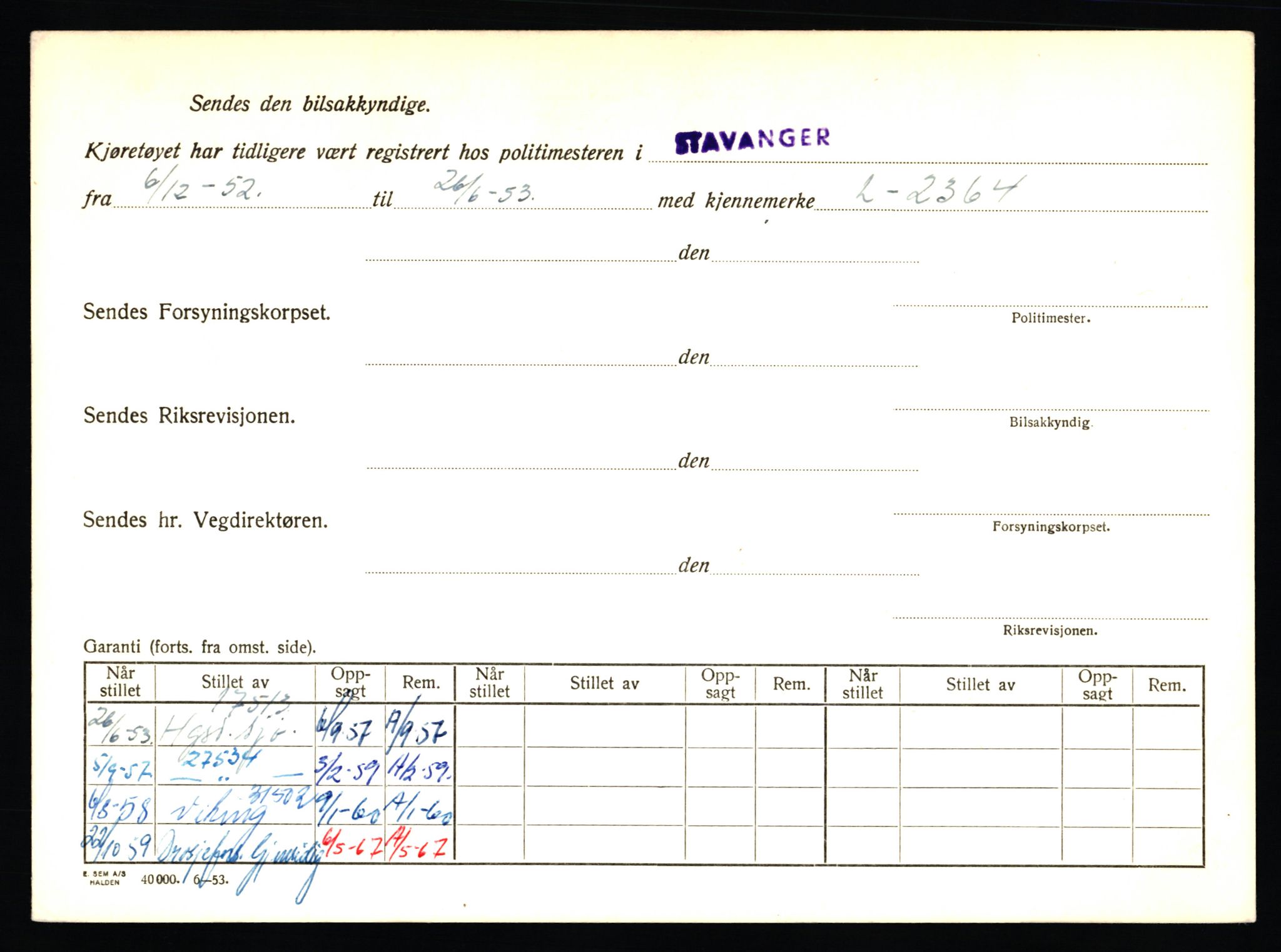 Stavanger trafikkstasjon, AV/SAST-A-101942/0/F/L0019: L-10500 - L-10999, 1930-1971, p. 1064