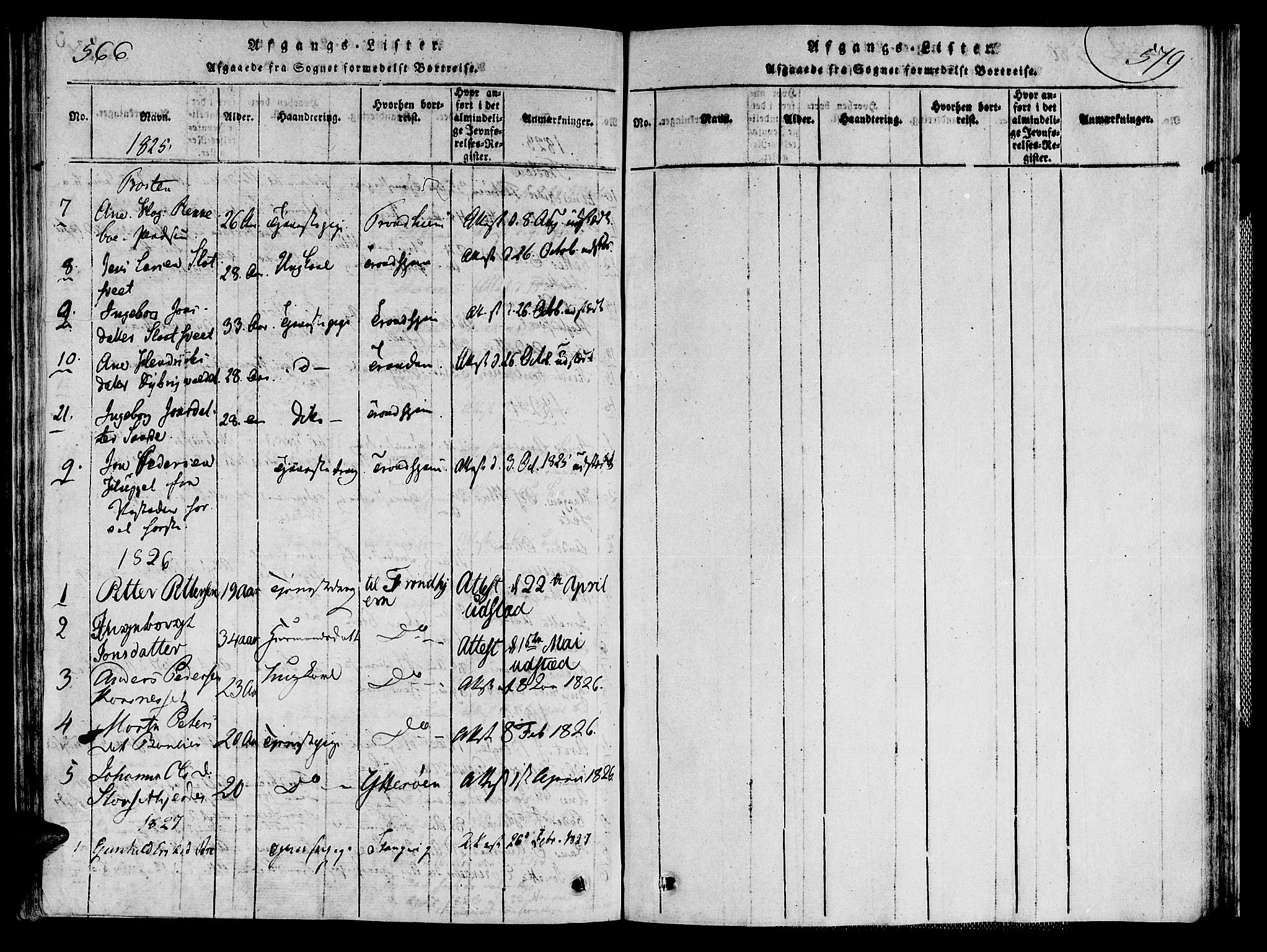Ministerialprotokoller, klokkerbøker og fødselsregistre - Nord-Trøndelag, SAT/A-1458/713/L0112: Parish register (official) no. 713A04 /1, 1817-1827, p. 566-579