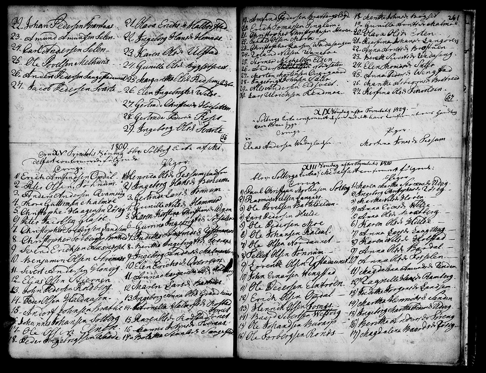 Ministerialprotokoller, klokkerbøker og fødselsregistre - Nord-Trøndelag, SAT/A-1458/741/L0385: Parish register (official) no. 741A01, 1722-1815, p. 261