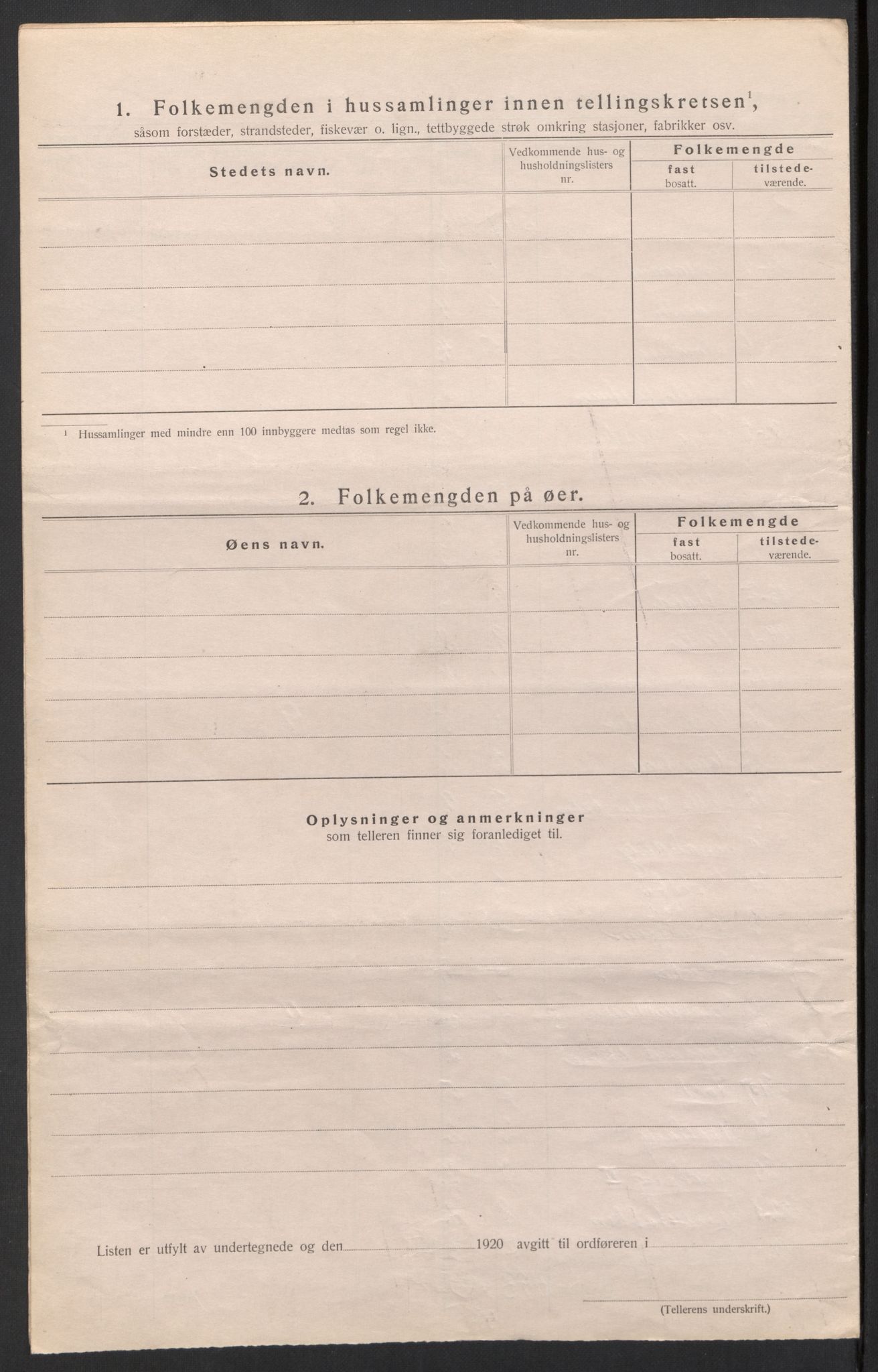 SAH, 1920 census for Østre Toten, 1920, p. 58