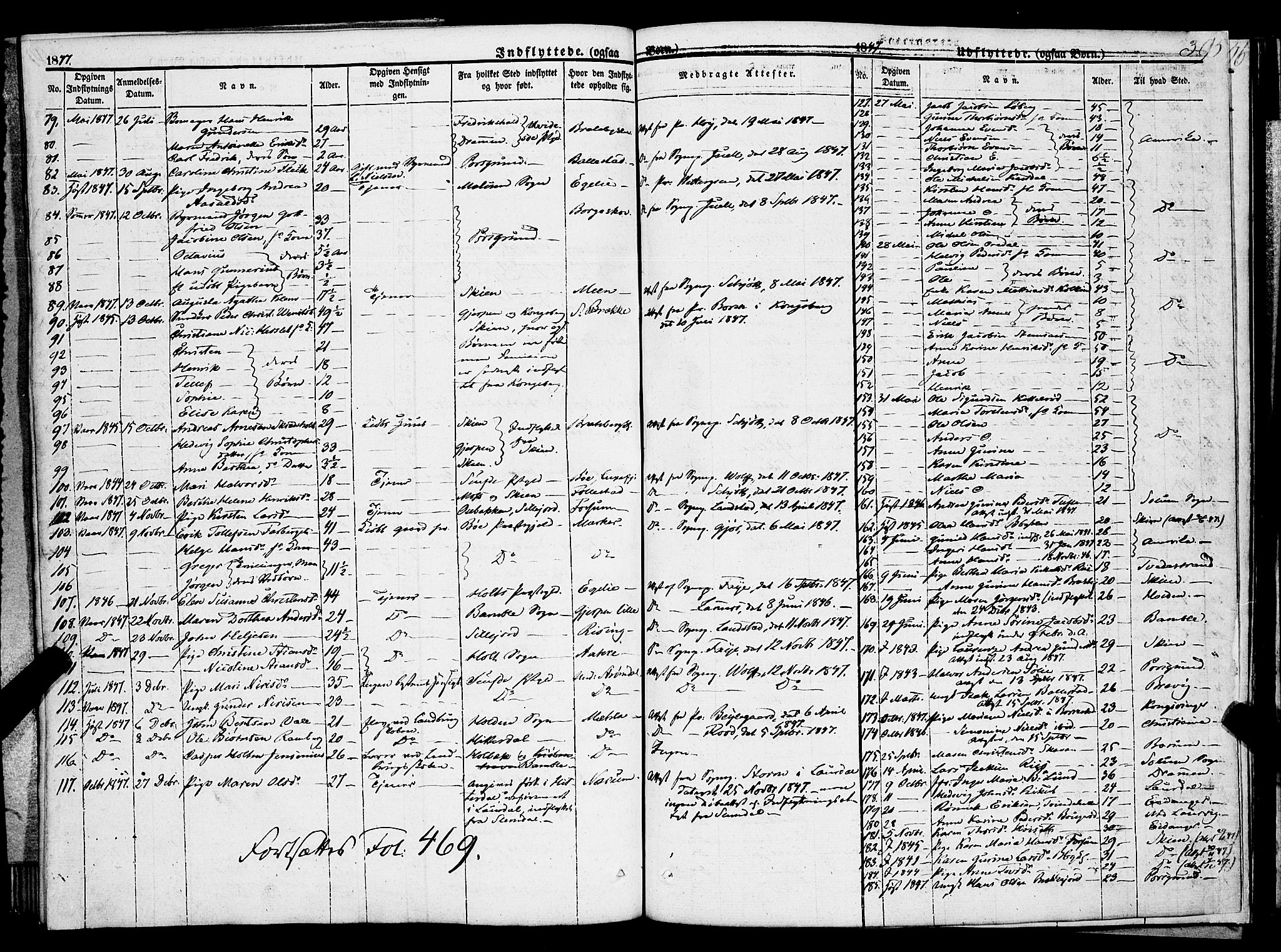 Gjerpen kirkebøker, SAKO/A-265/F/Fa/L0007b: Parish register (official) no. I 7B, 1834-1857, p. 395
