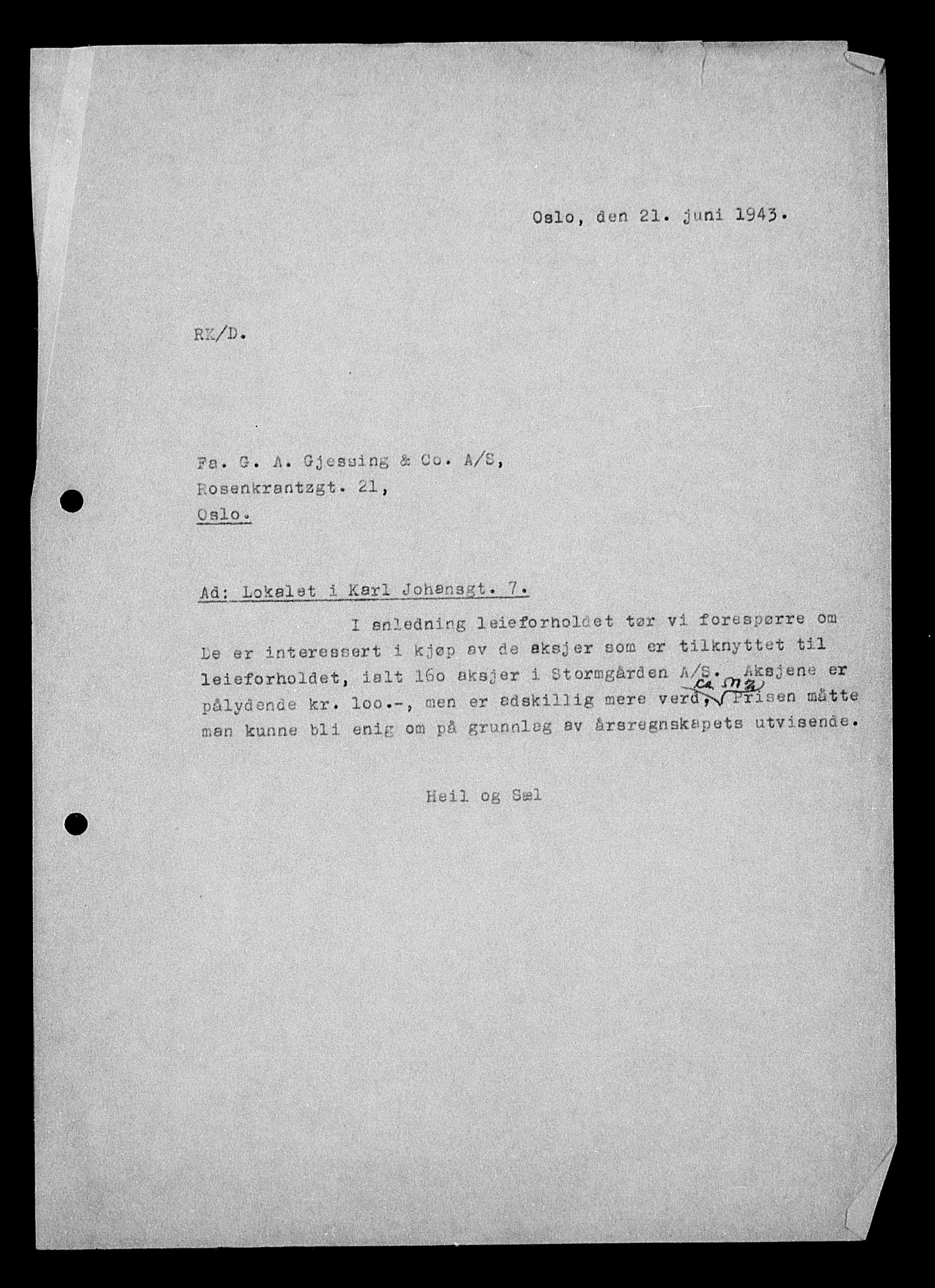 Justisdepartementet, Tilbakeføringskontoret for inndratte formuer, AV/RA-S-1564/H/Hc/Hcc/L0949: --, 1945-1947, p. 86