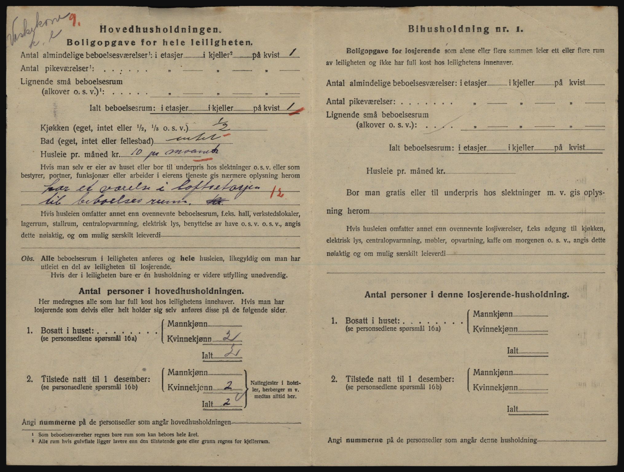 SATØ, 1920 census for Tromsø, 1920, p. 2784