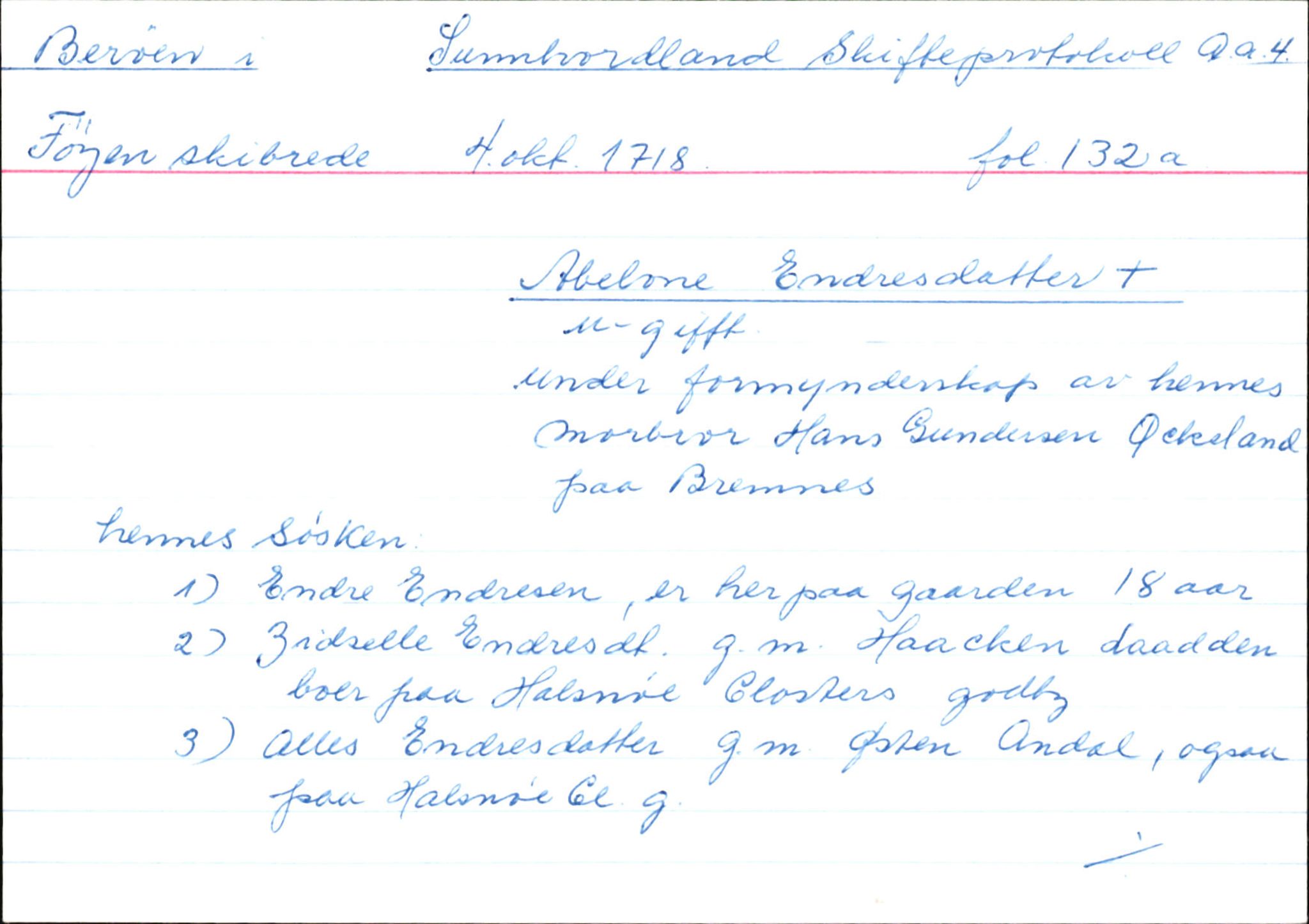 Skiftekort ved Statsarkivet i Bergen, SAB/SKIFTEKORT/004/L0003: Skifteprotokoll nr. 4, 1717-1722, p. 117